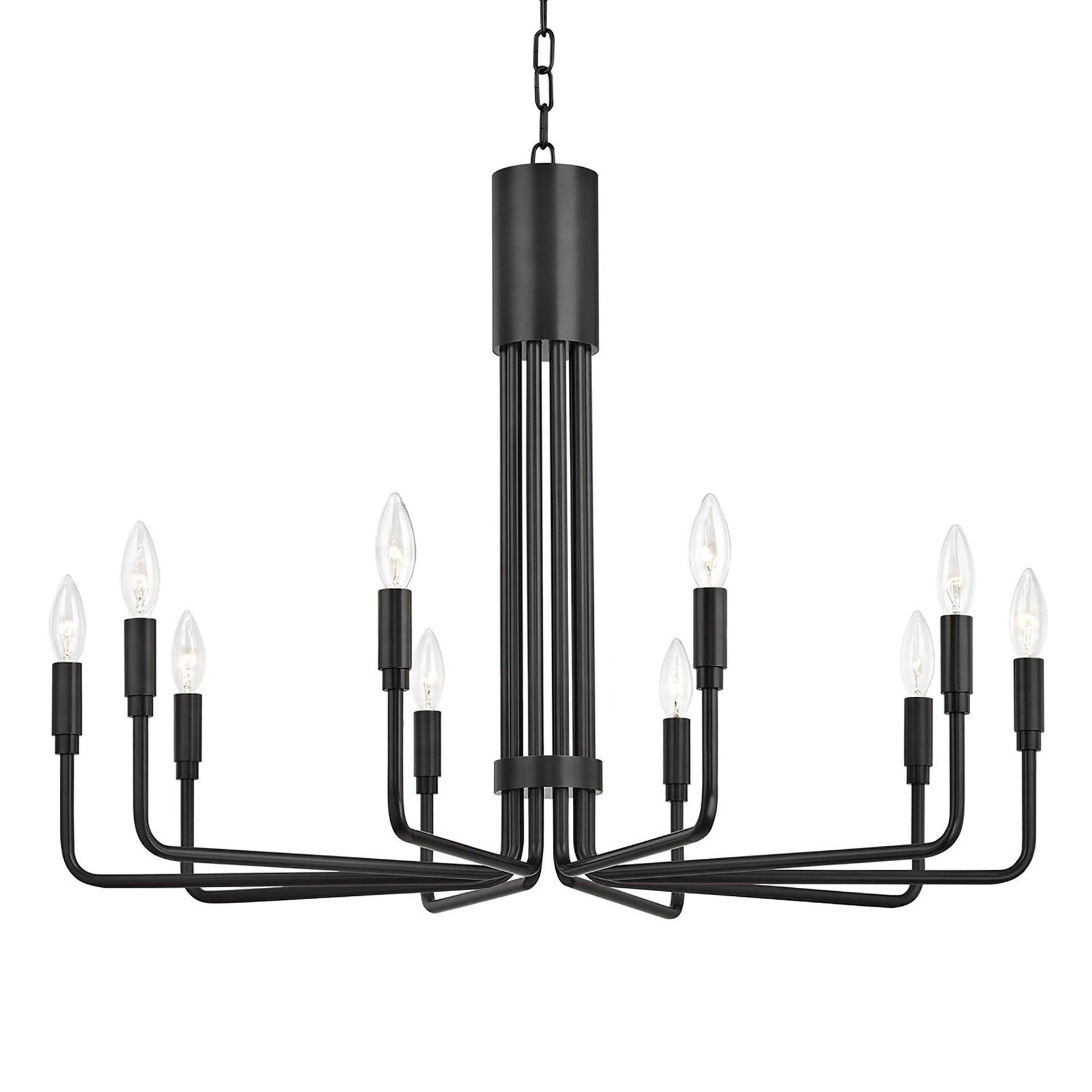 Brigitte 10 - Light Dimmable Classic / Traditional Chandelier
