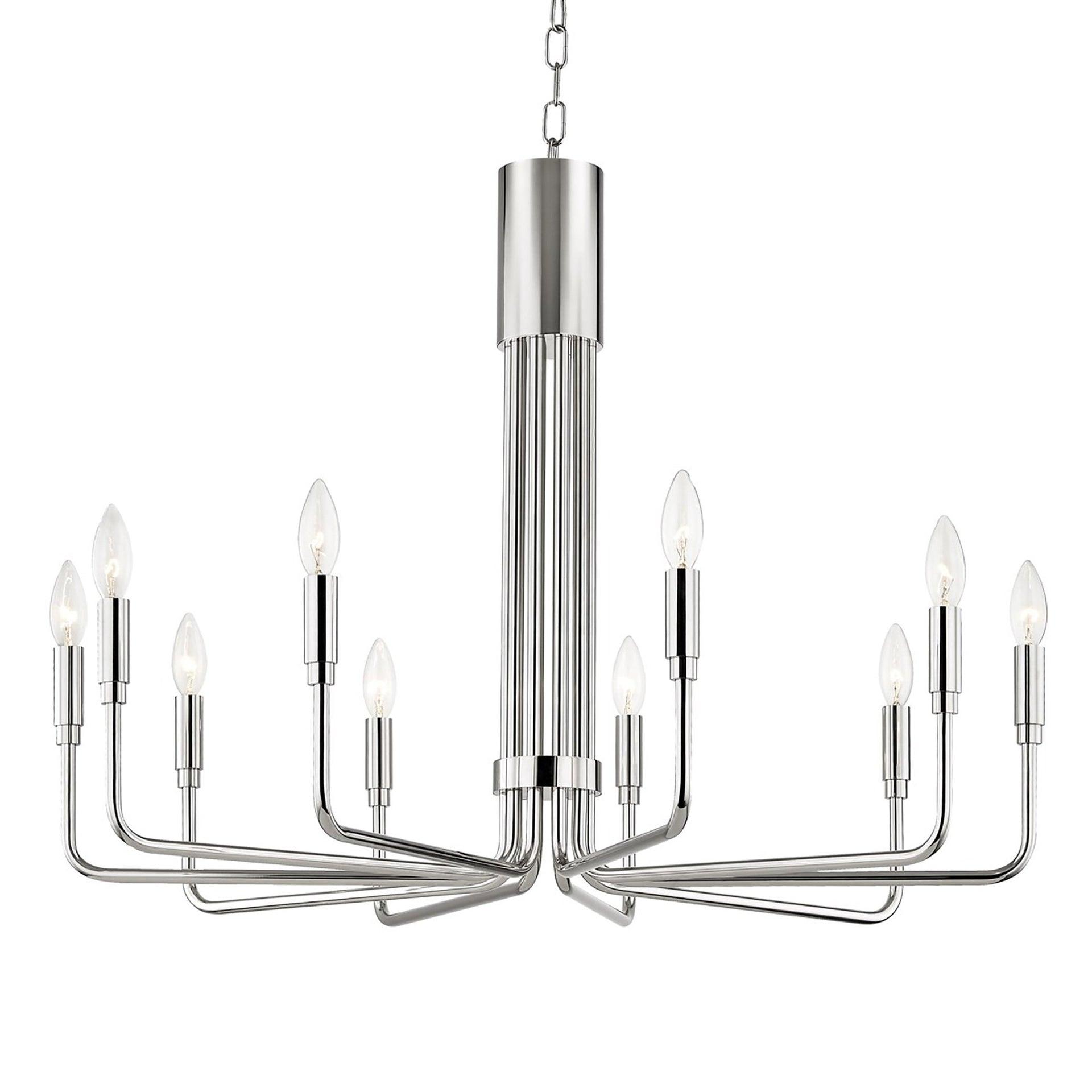Brigitte 10 - Light Dimmable Classic / Traditional Chandelier