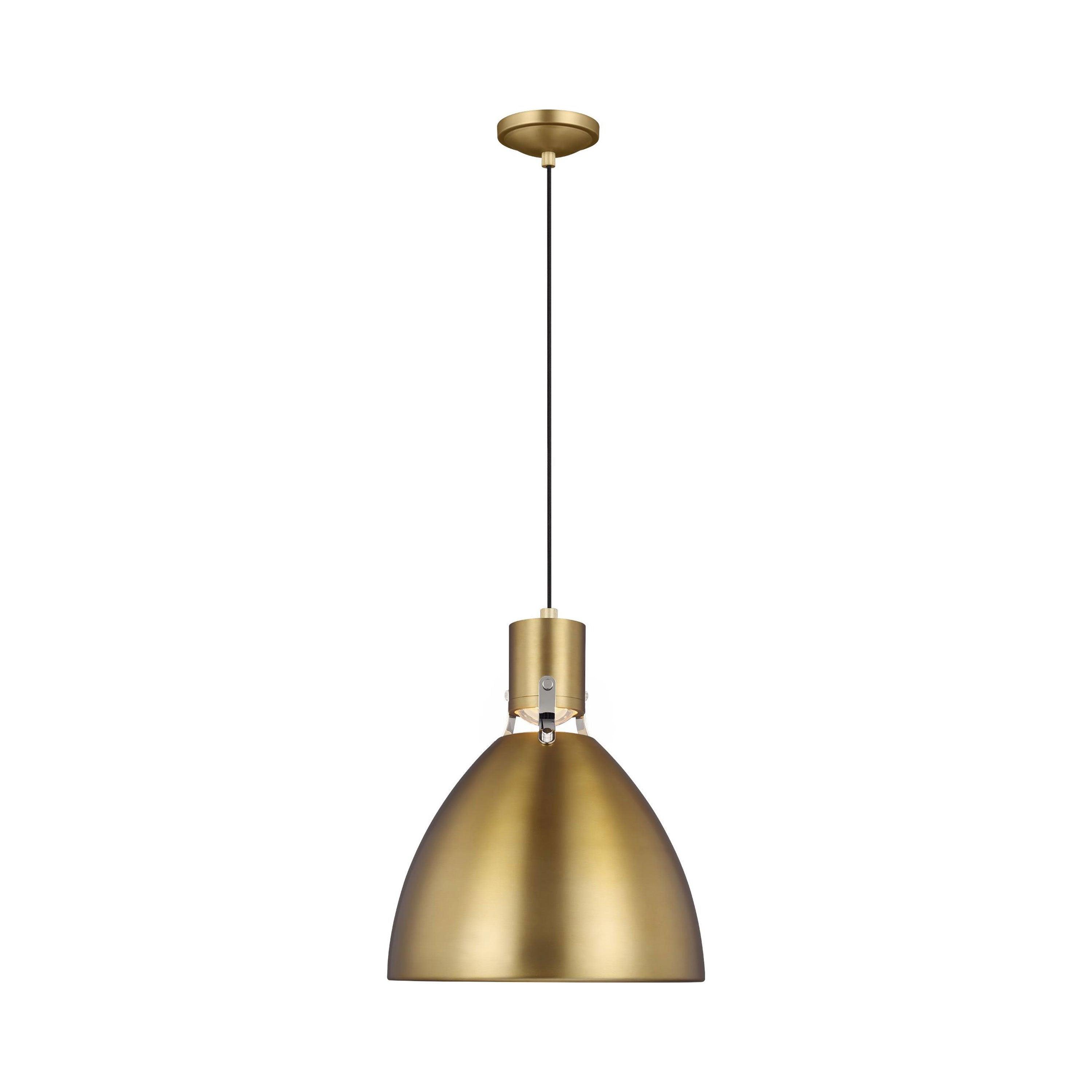 Uma Single Light Metal Dimmable LED Pendant