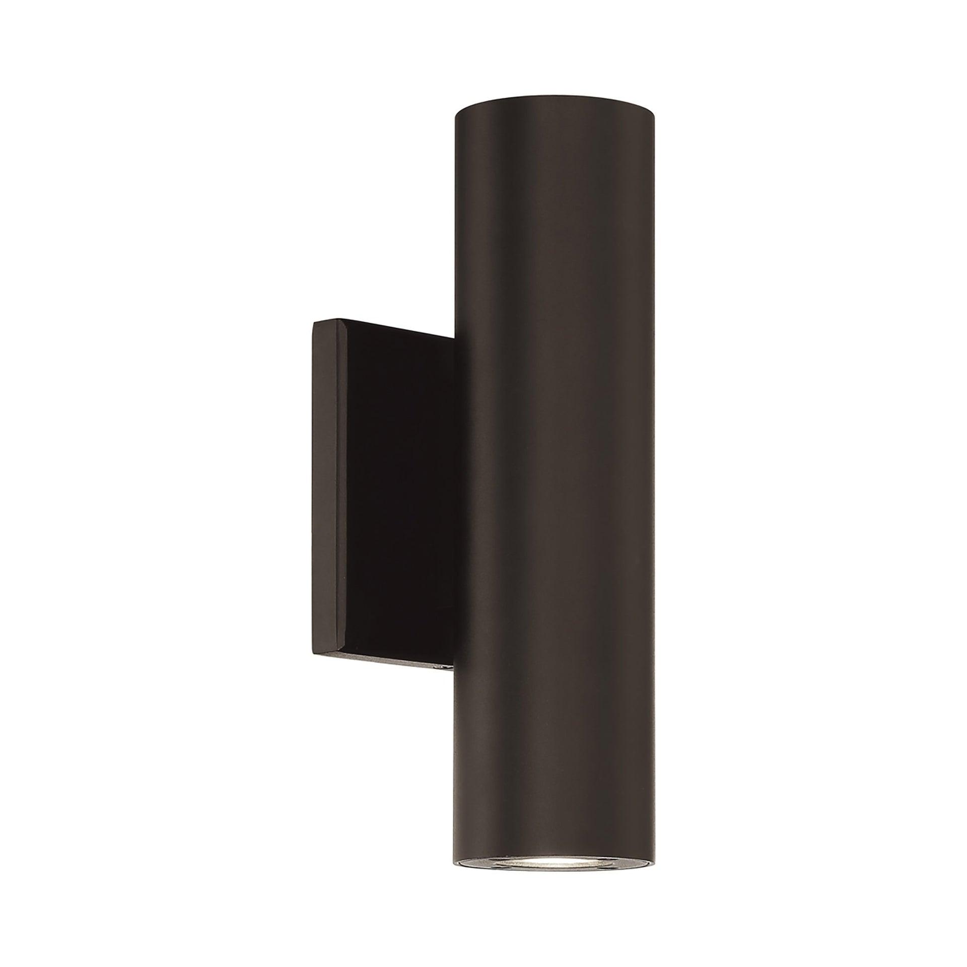 WAC Lighting Caliber 1-Light LED Aluminum Indoor & Outdoor Wall Light in Bronze