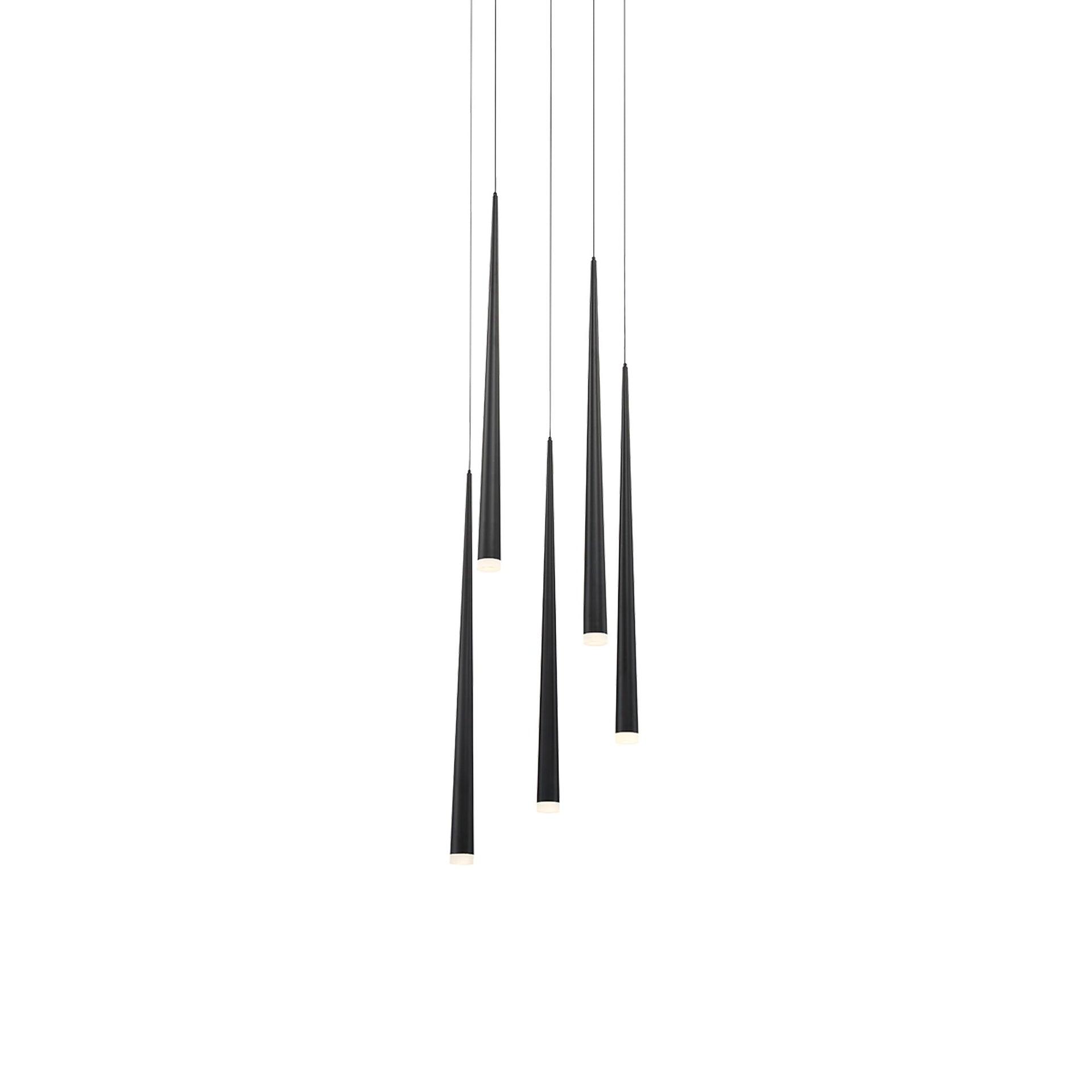Cascade 5 - Light Dimmable Chandelier