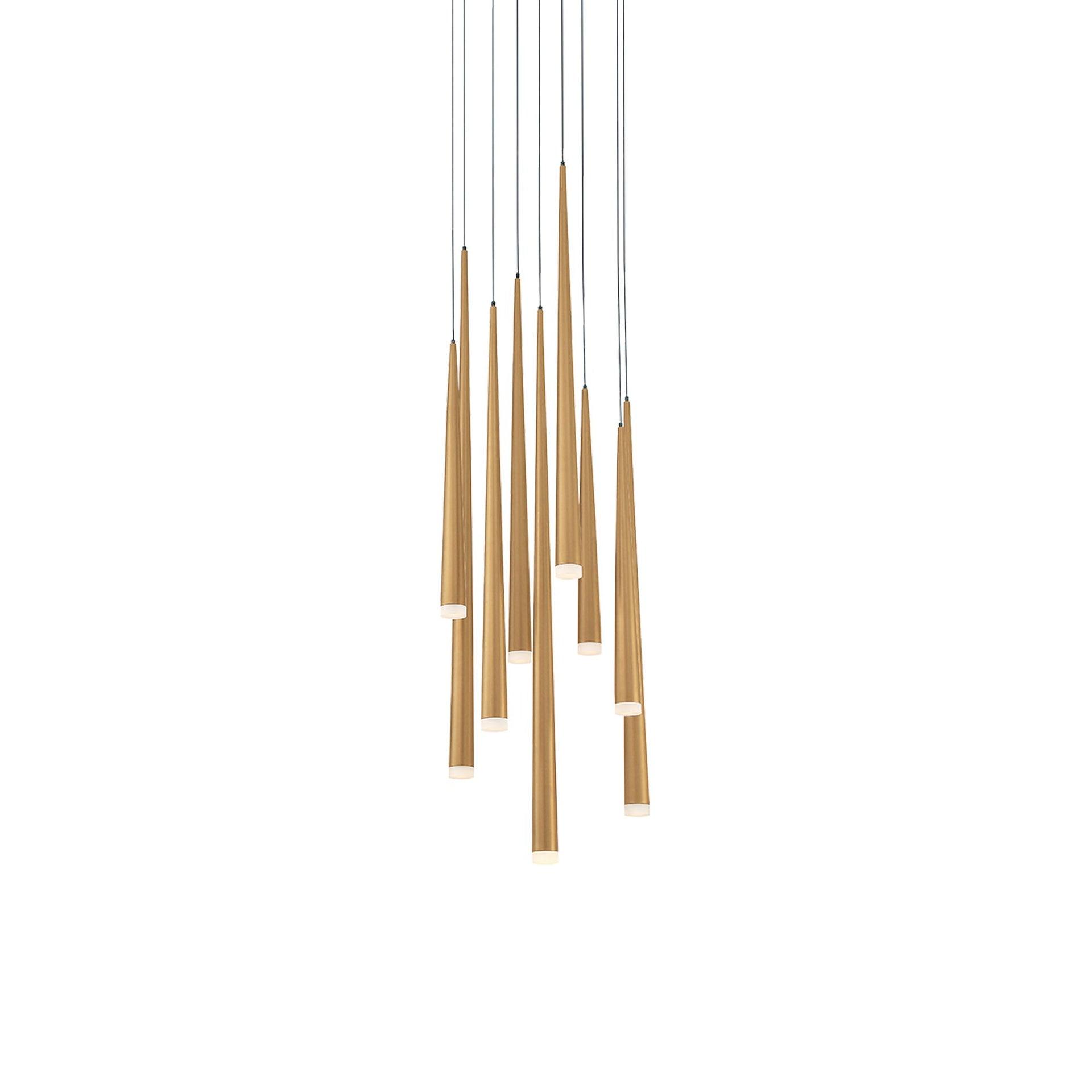Cascade 9 - Light LED Cluster Pendant