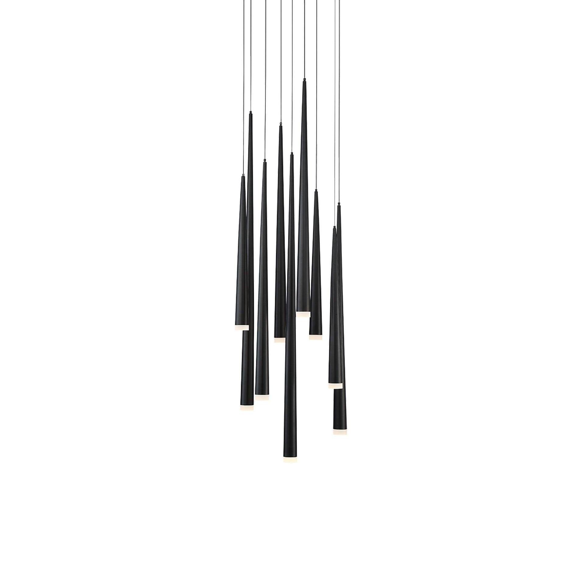 Cascade 9 - Light LED Cluster Pendant