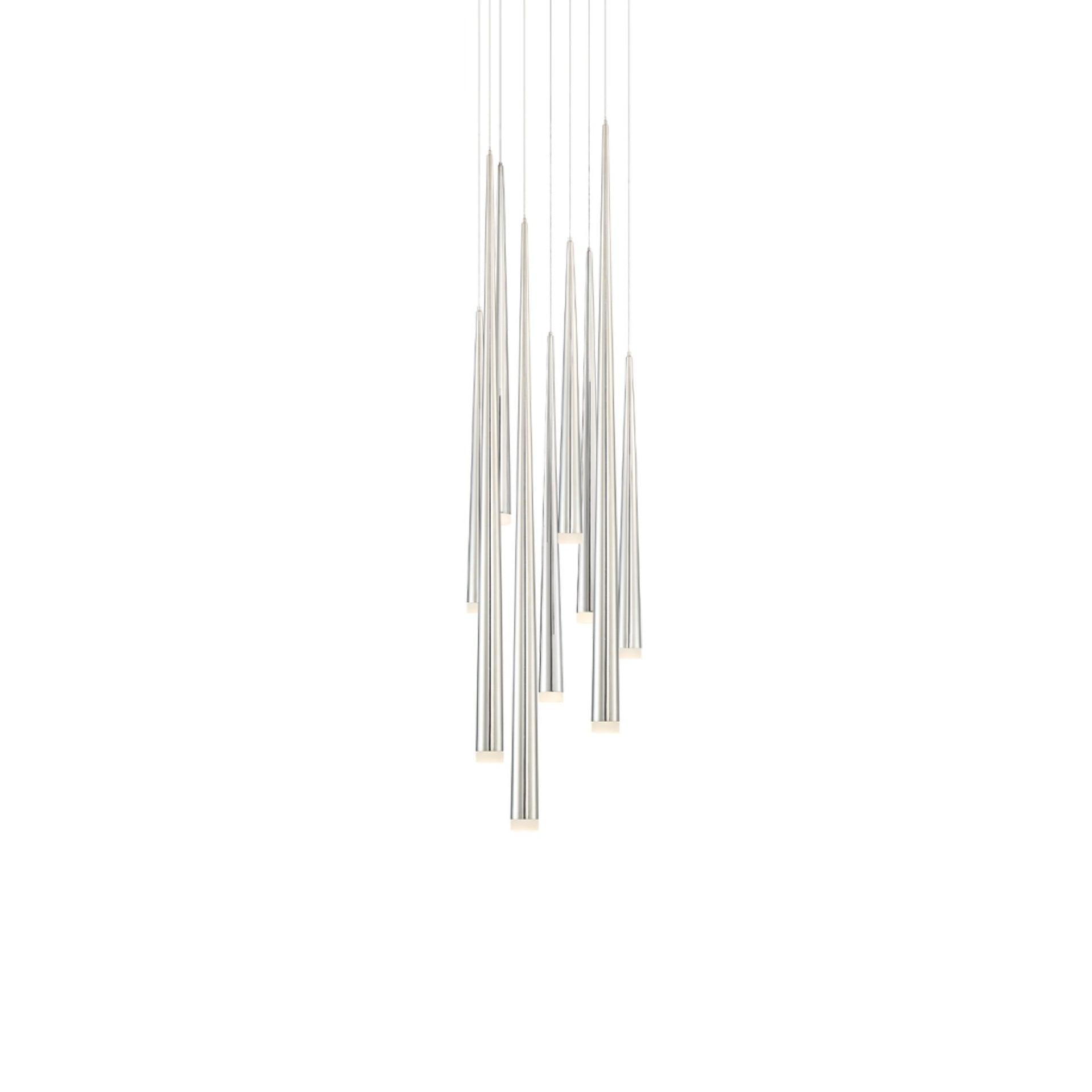 Cascade 9 - Light LED Cluster Pendant