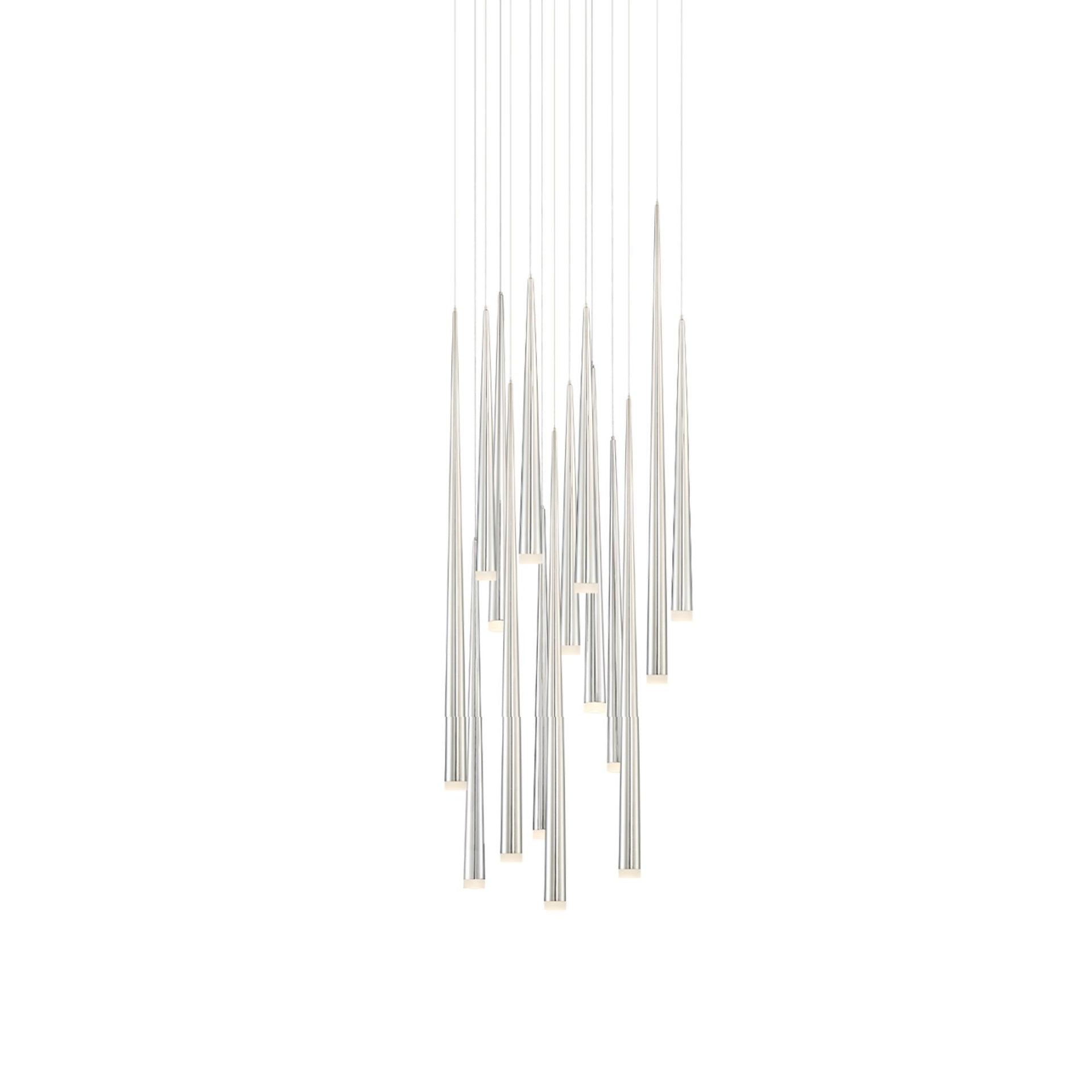 Modern Forms Cascade 15 - Light Dimmable LED Tiered Chandelier