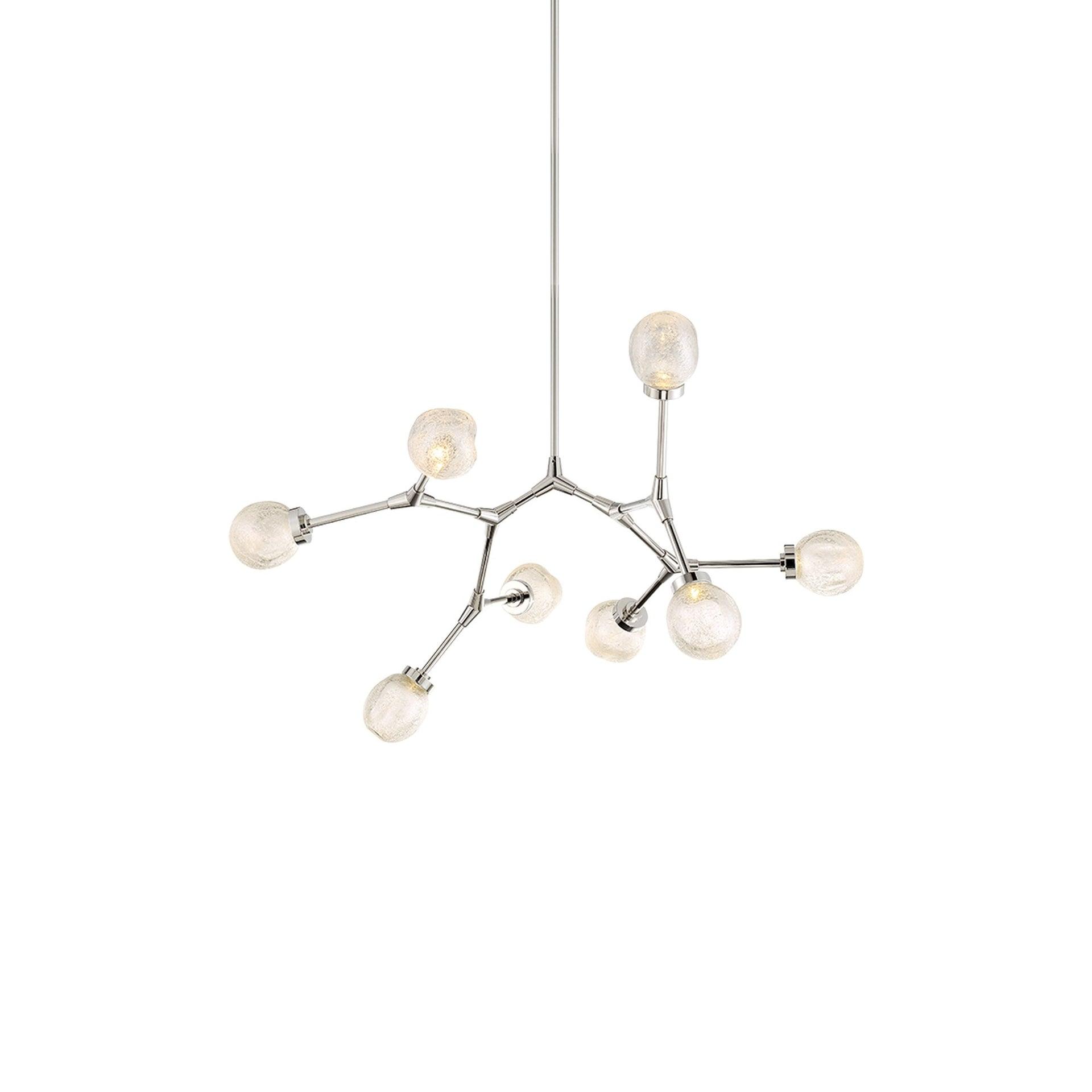 Modern Forms Catalyst 8 - Light Dimmable LED Sputnik Modern Linear Chandelier