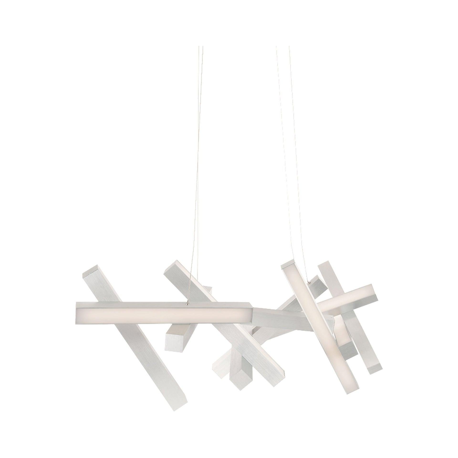 Modern Forms Chaos Unique Geometric LED Chandelier