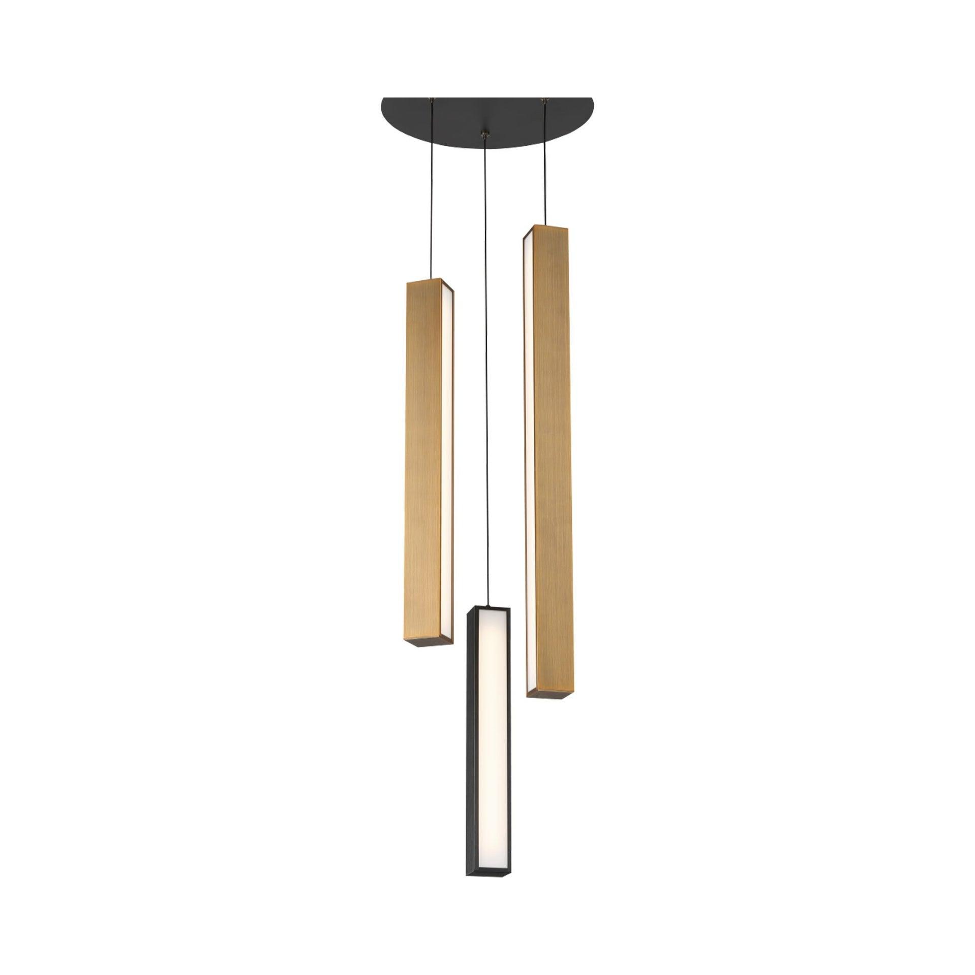 Modern Forms Chaos Multi LED Light Cluster Round Pendant
