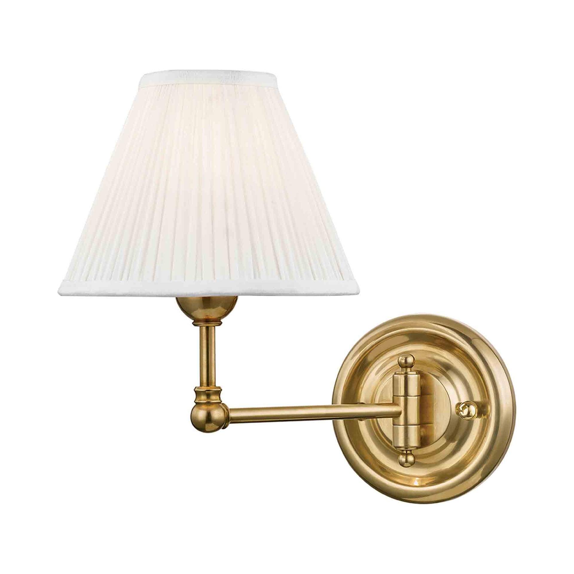Hudson Valley Lighting Classic No.1 Wall Sconce by Mark D. Sikes