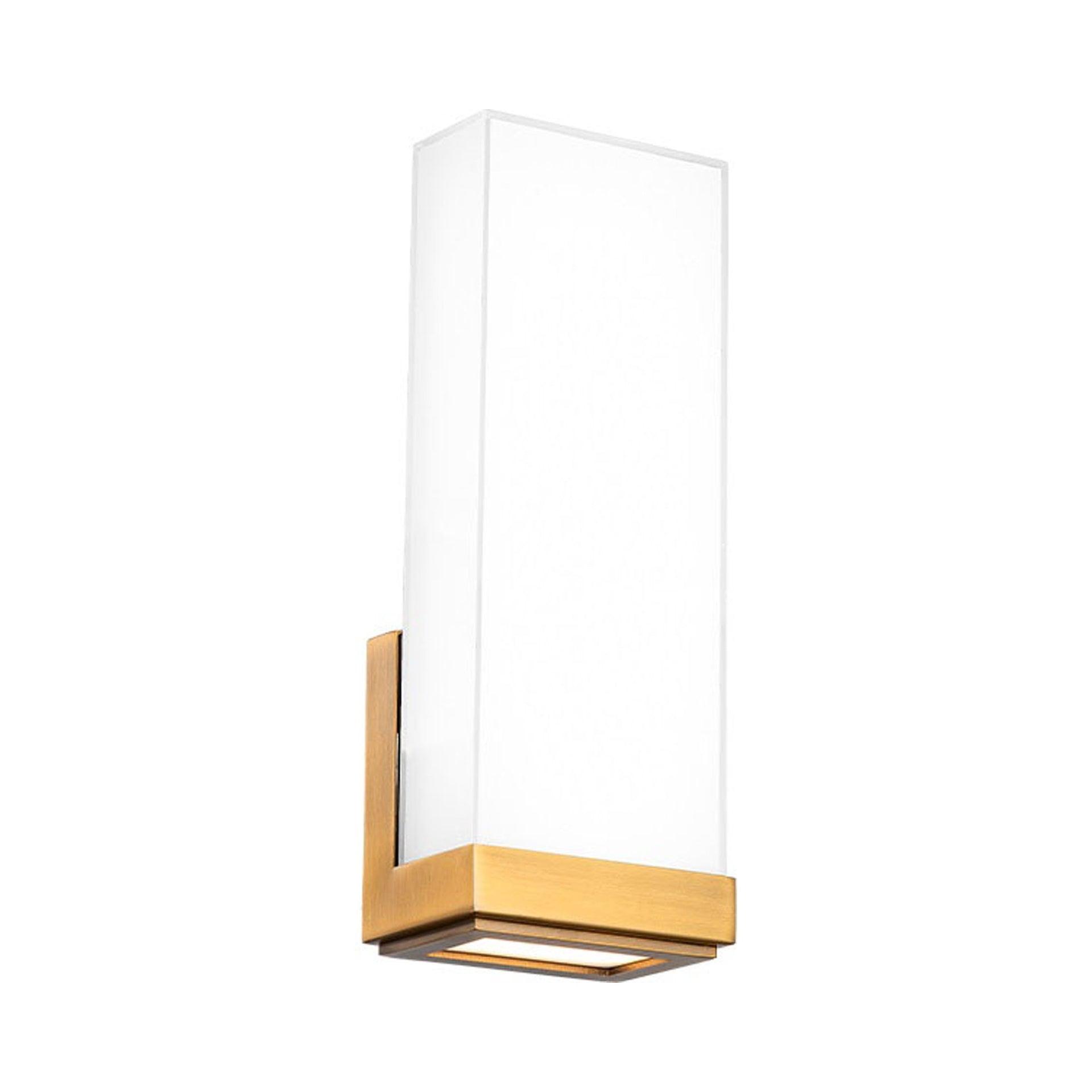 Coltrane Aluminum LED Flush Mounted Sconce