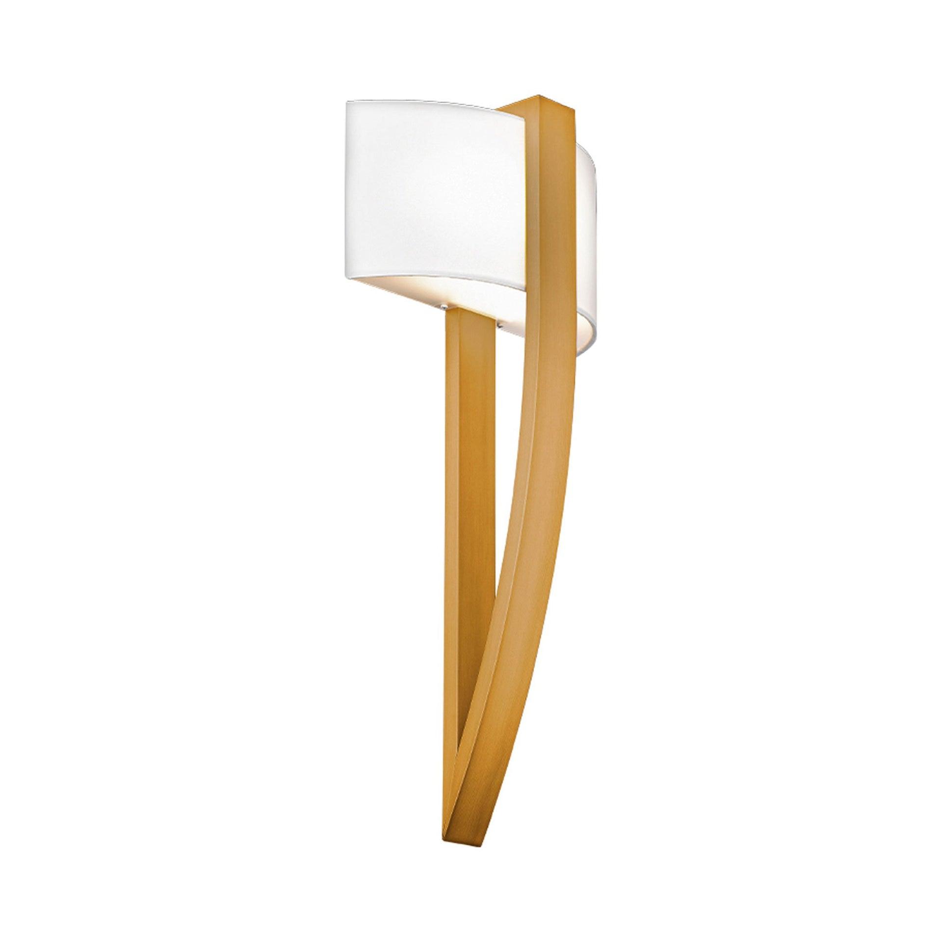 Curvana Aluminum LED Flush Mounted Sconce