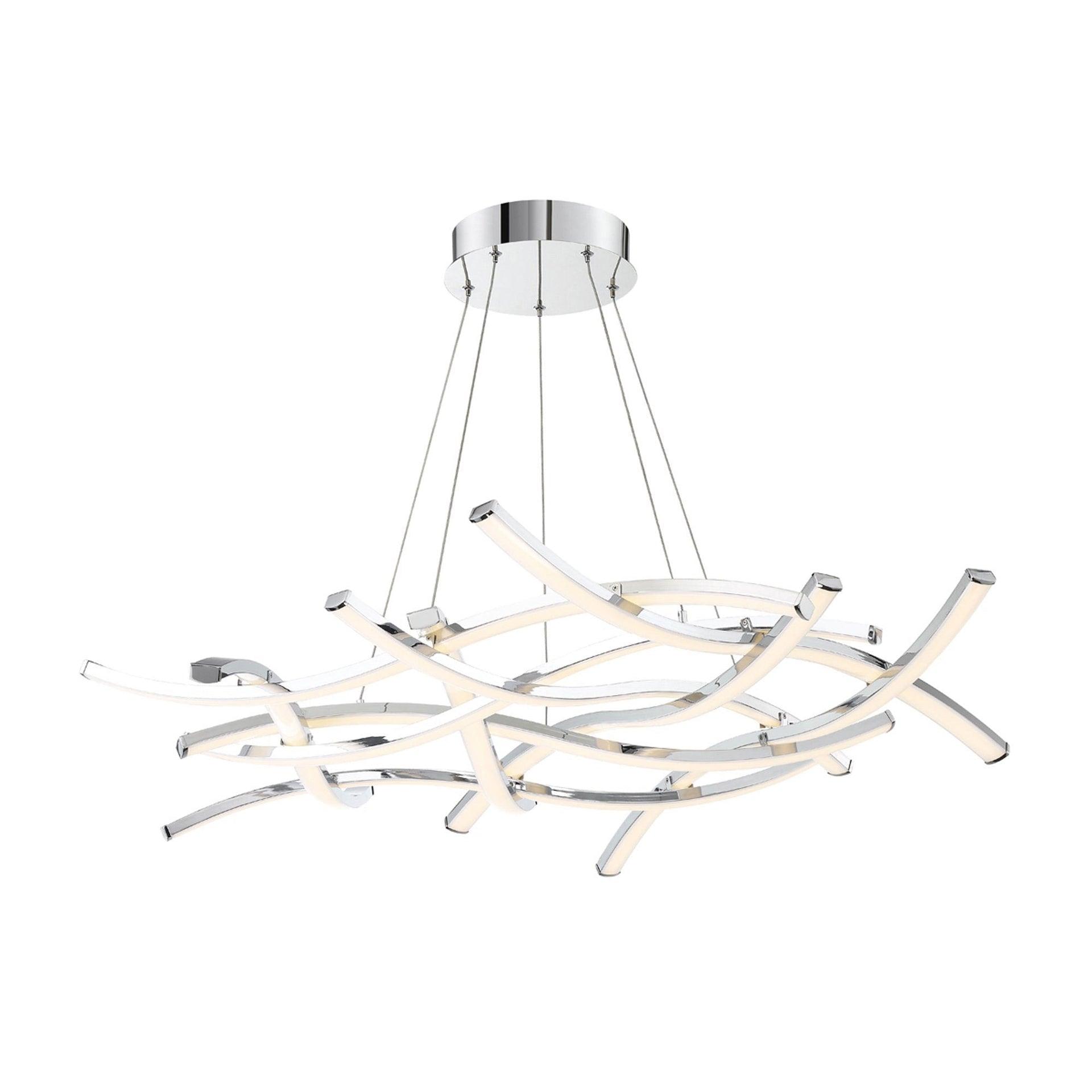 Divergence 9 - Light Dimmable LED Geometric Chandelier