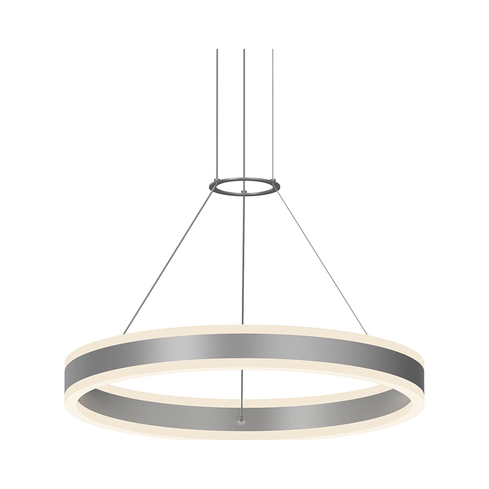 Double Corona 2 - Light Dimmable LED Wagon Wheel Chandelier