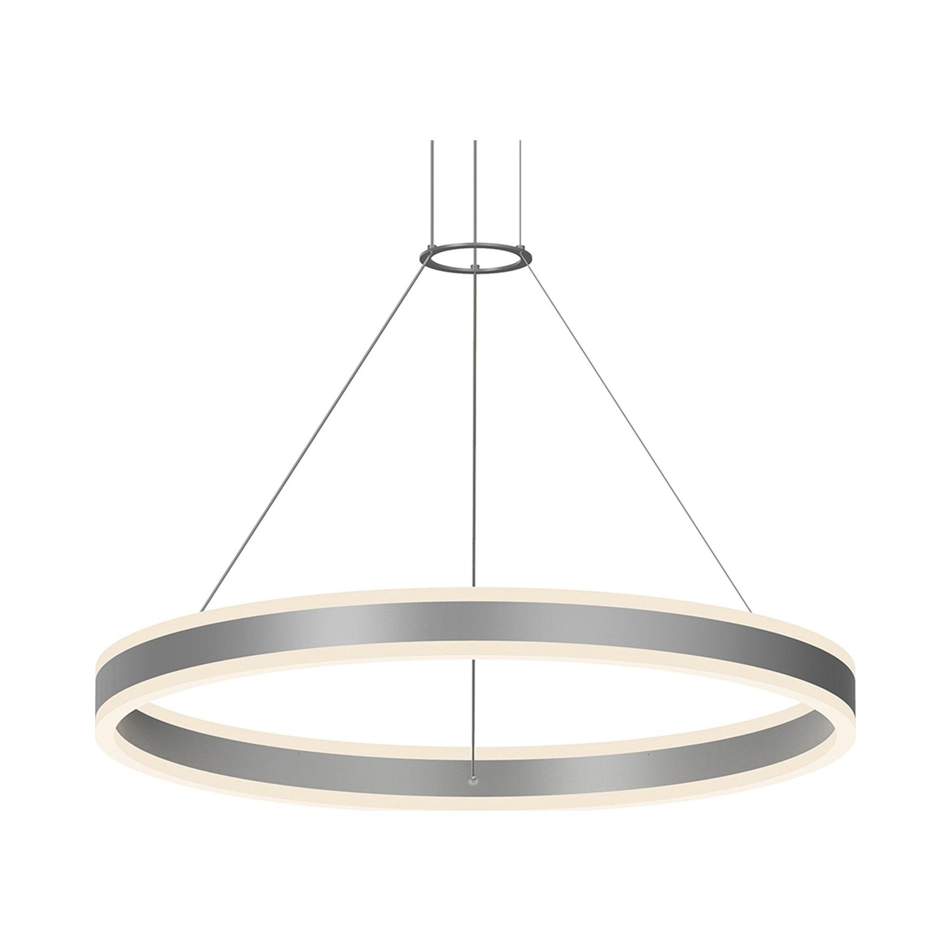 Double Corona 2 - Light Dimmable LED Wagon Wheel Chandelier