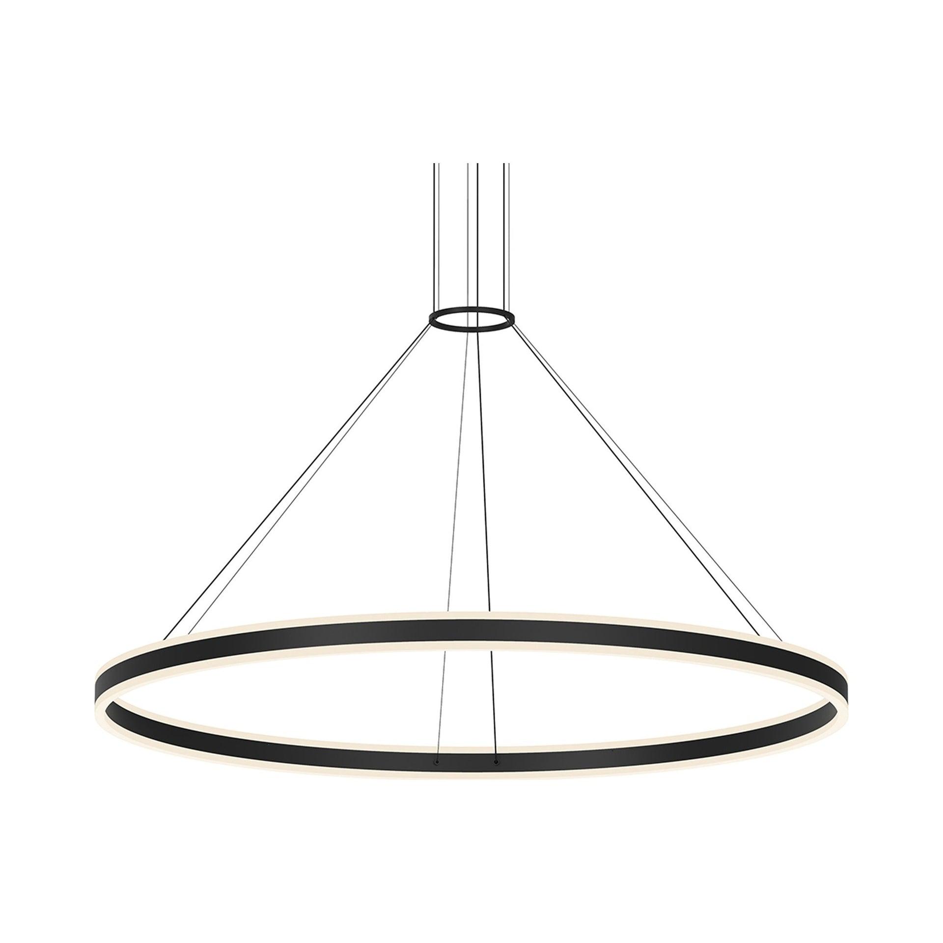 Double Corona 2 - Light Dimmable LED Wagon Wheel Chandelier