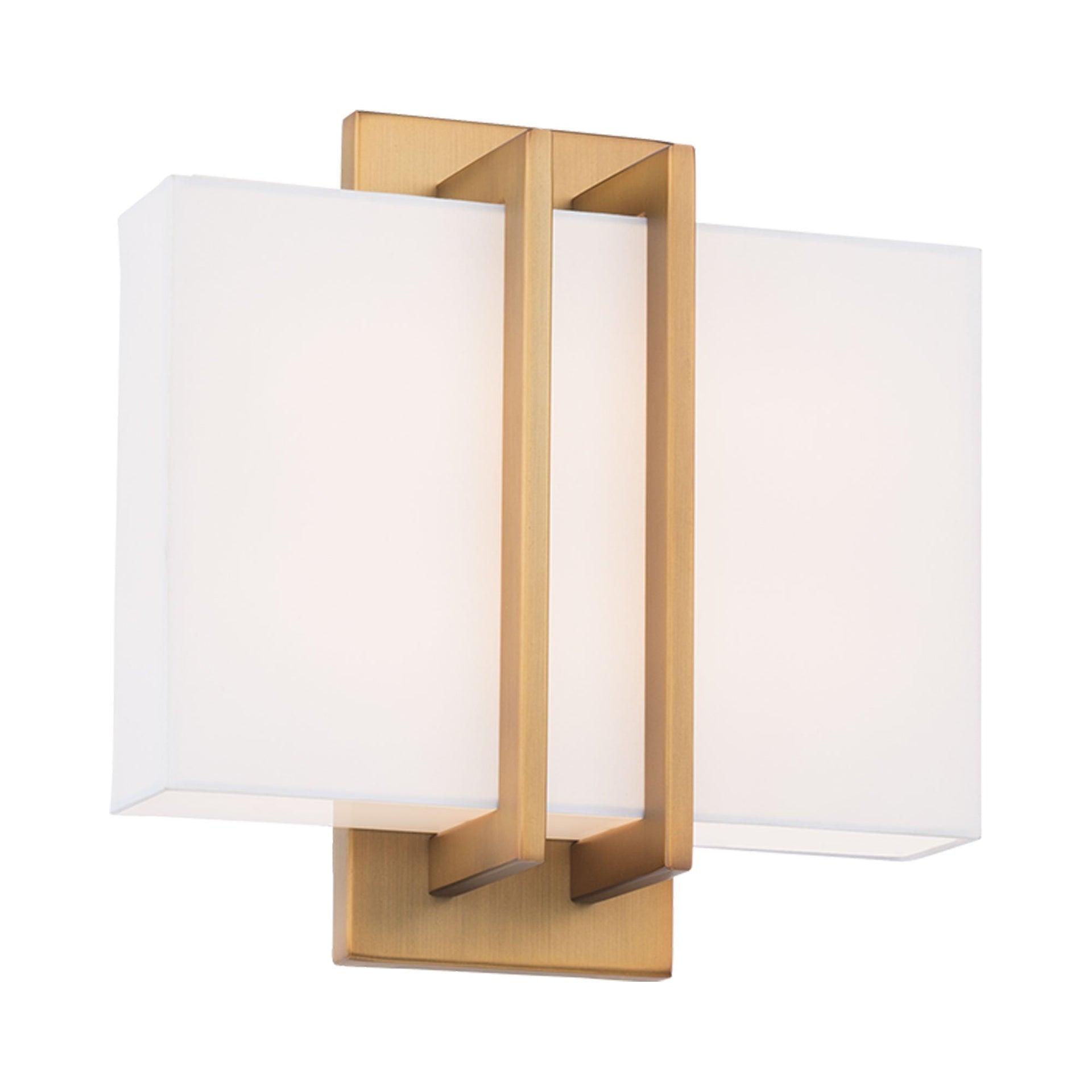 Downton Aluminum LED Flush Mounted Sconce