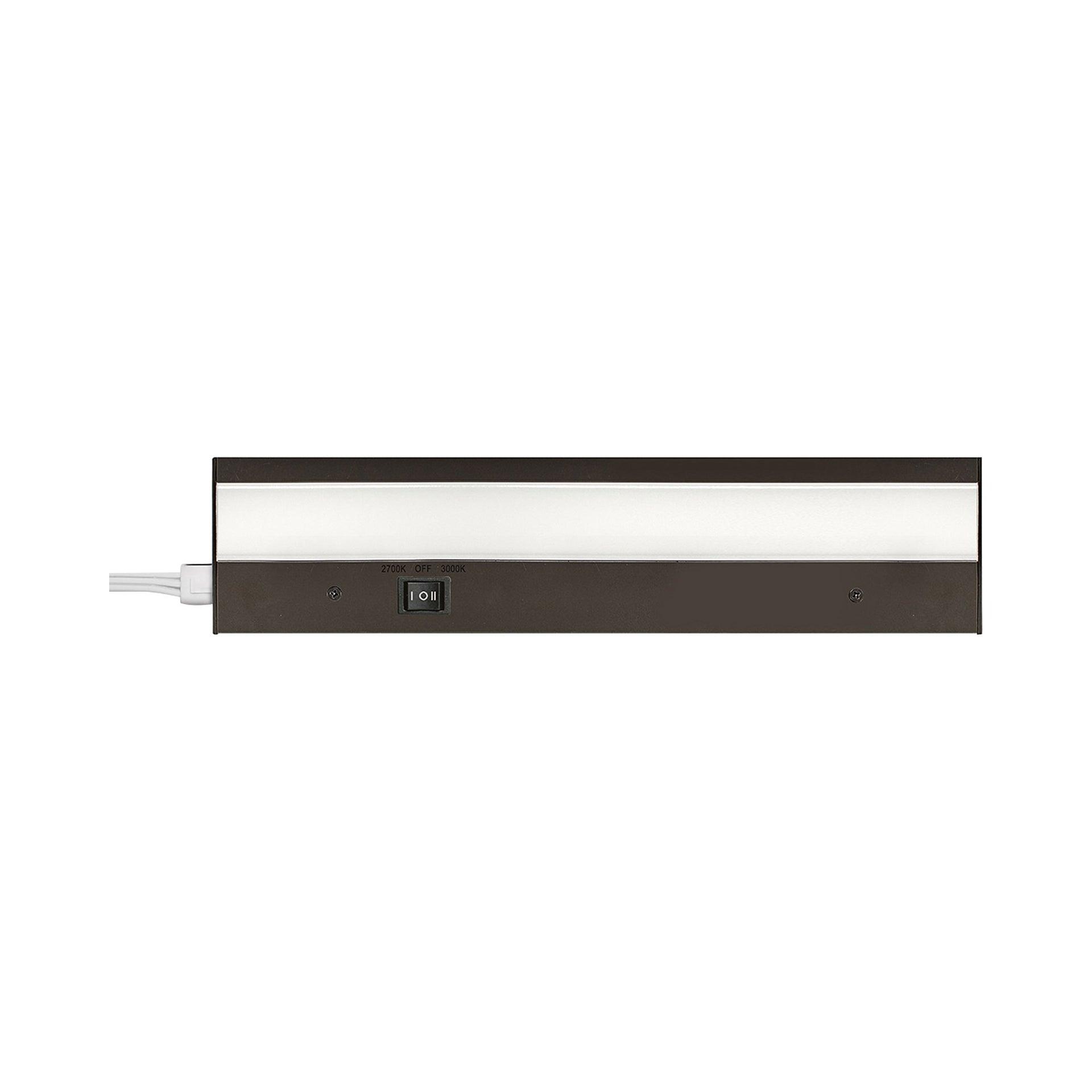 BA-ACLED36-27/30BZ-WAC Lighting-Duo-19.5W 2700/3000K 1 LED Light Bar in Contemporary Style-2.75 Inches Wide by 1 Inch High-Bronze Finish