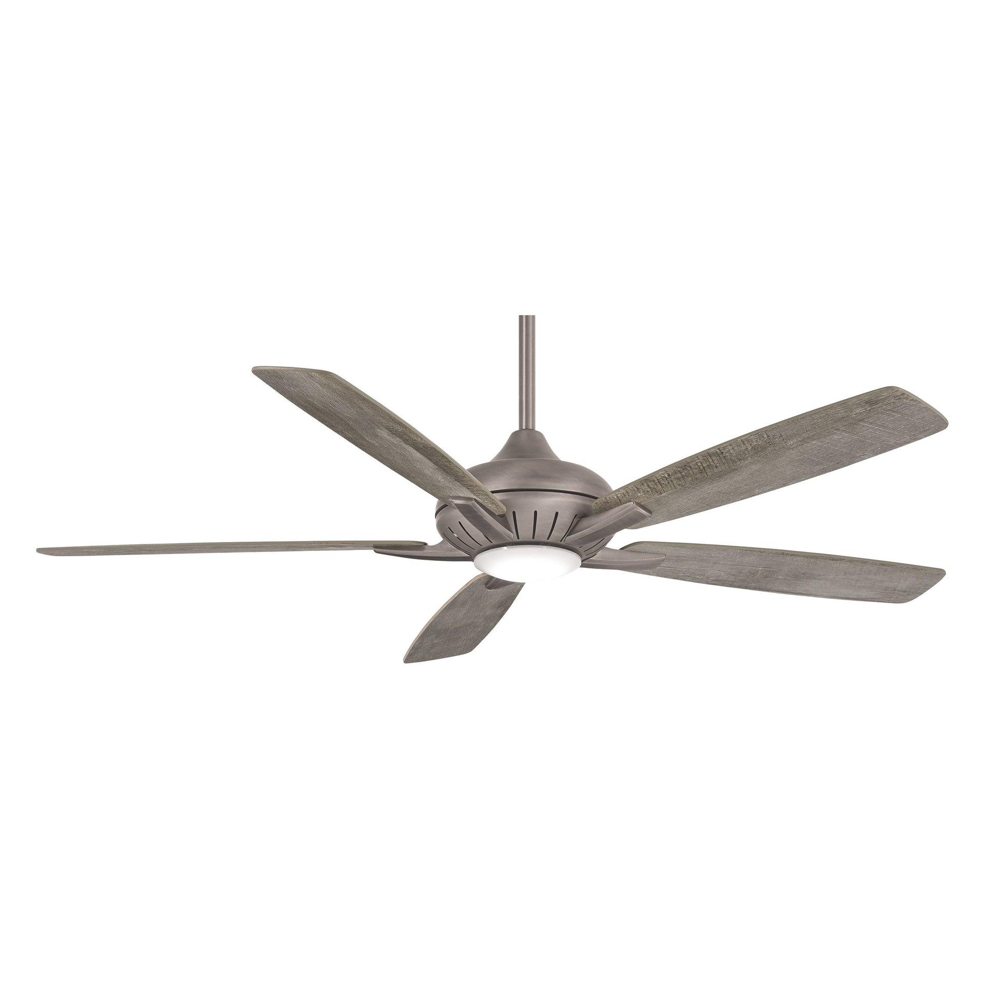 Minka Aire 60" Dyno 5 - Blade LED Smart Standard Ceiling Fan with Remote Control and Light Kit Included
