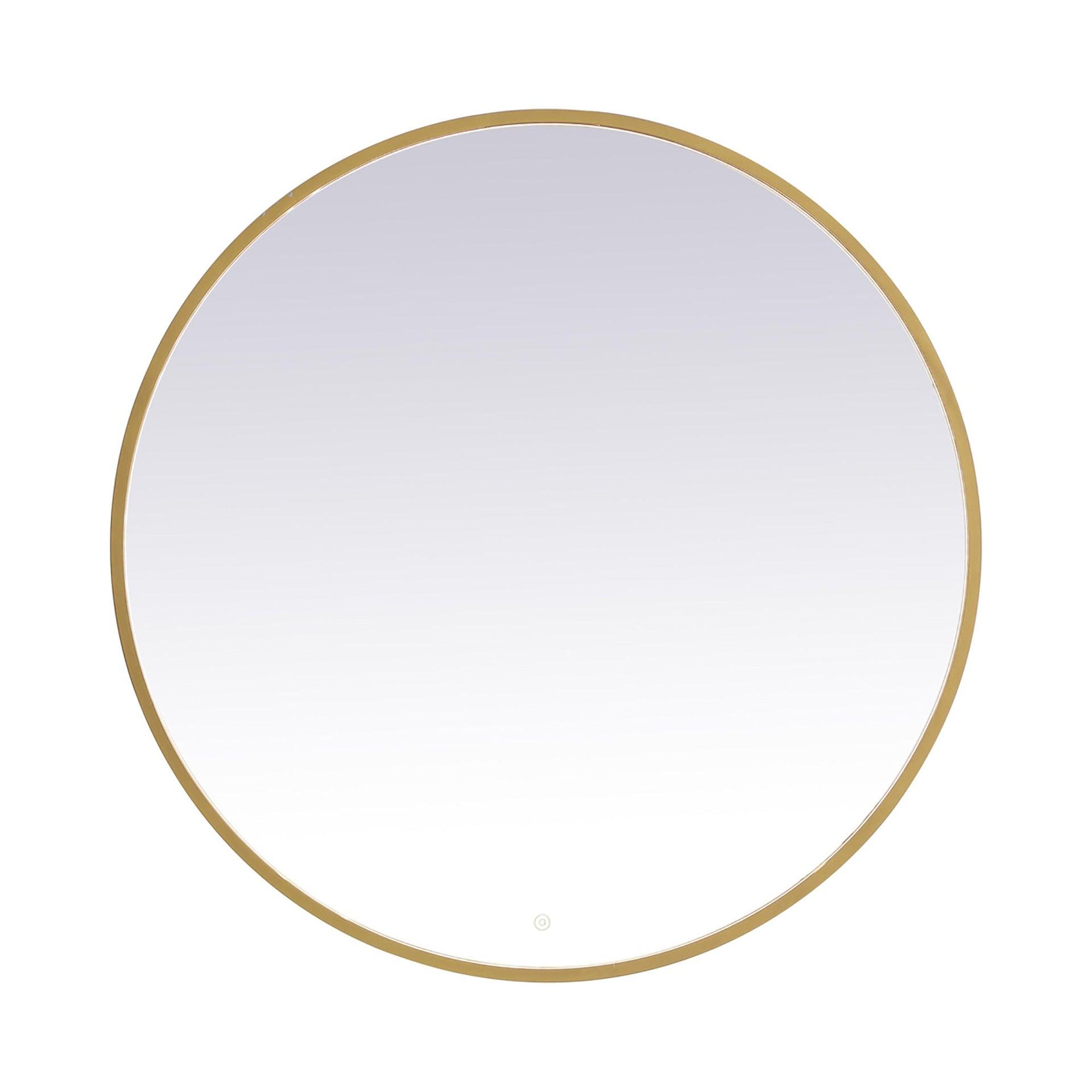 Elegant Decor Pier 42 inch LED mirror with adjustable color temperature