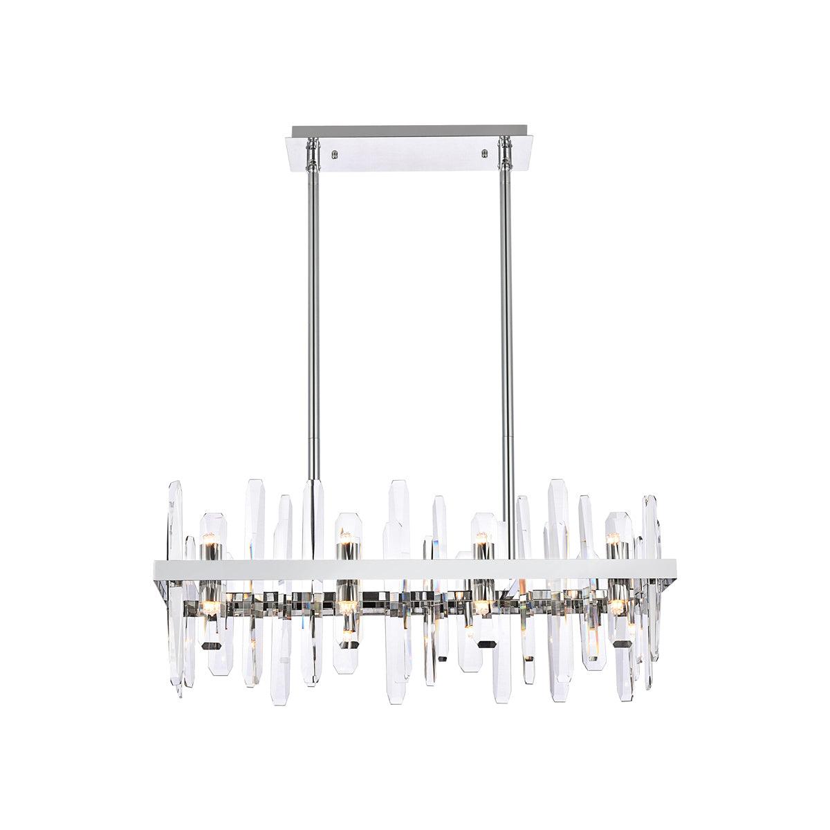 Elegant Lighting Serena 16 - Light Chandelier in  Chrome