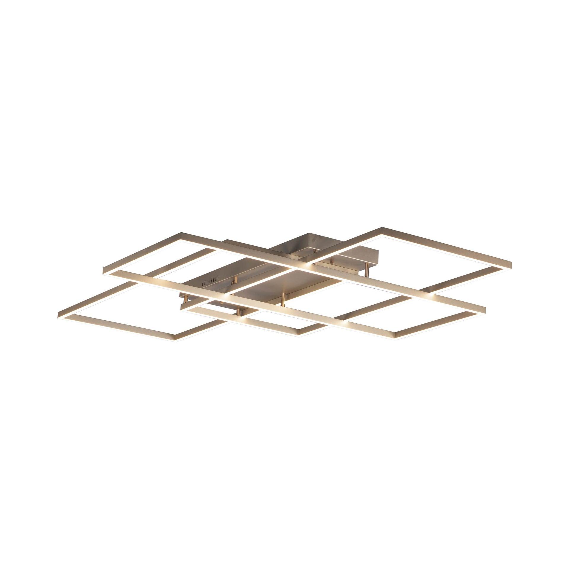 -147W 1 Led Flush Mount-48 Inches Wide By 4.75 Inches High-Champagne Finish Et2 Lighting E21519-Chp