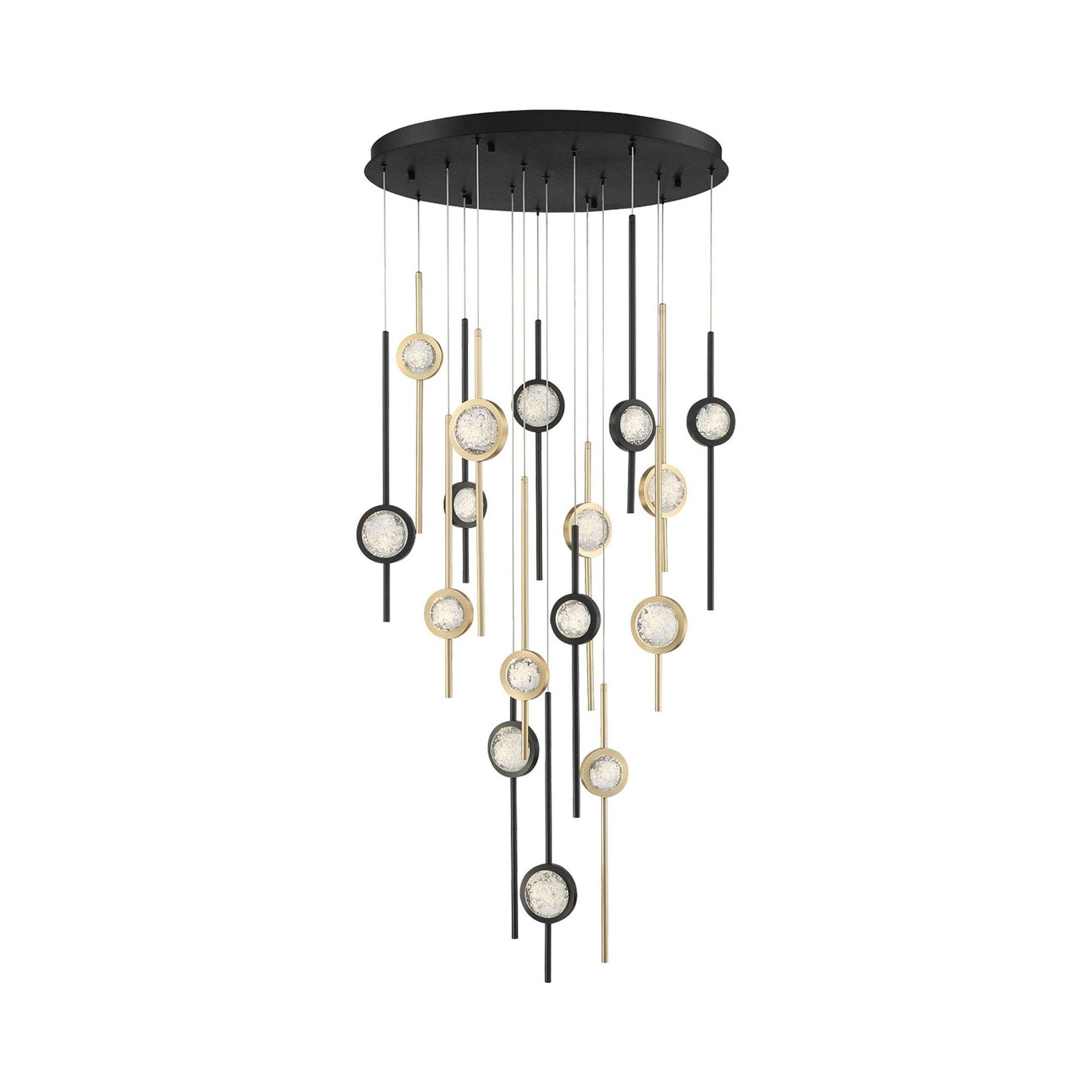 Eurofase Lighting - Barletta - 90W 16 LED Chandelier in Posh & Luxe Modern Style