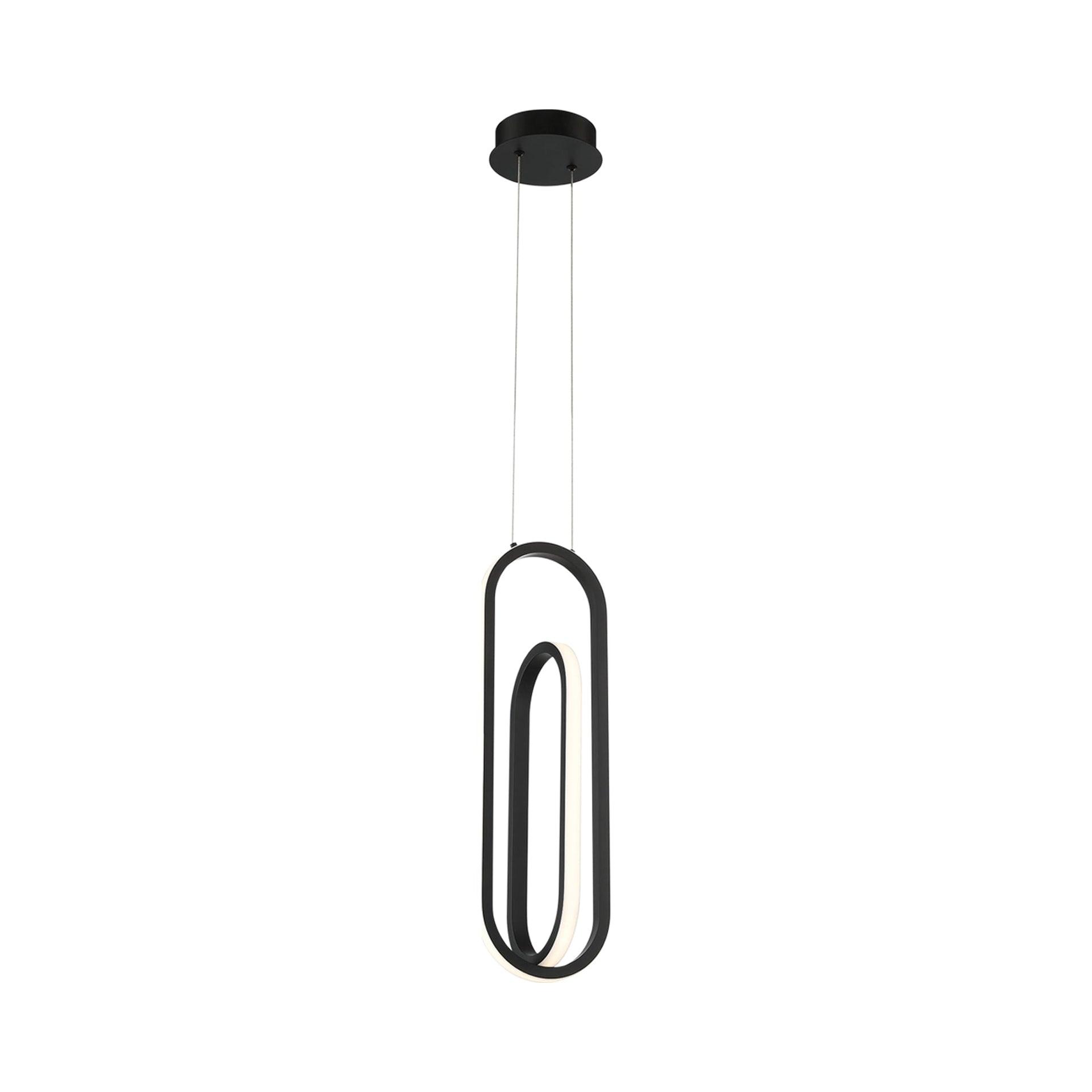 1 - Light Gold LED Single Pendant