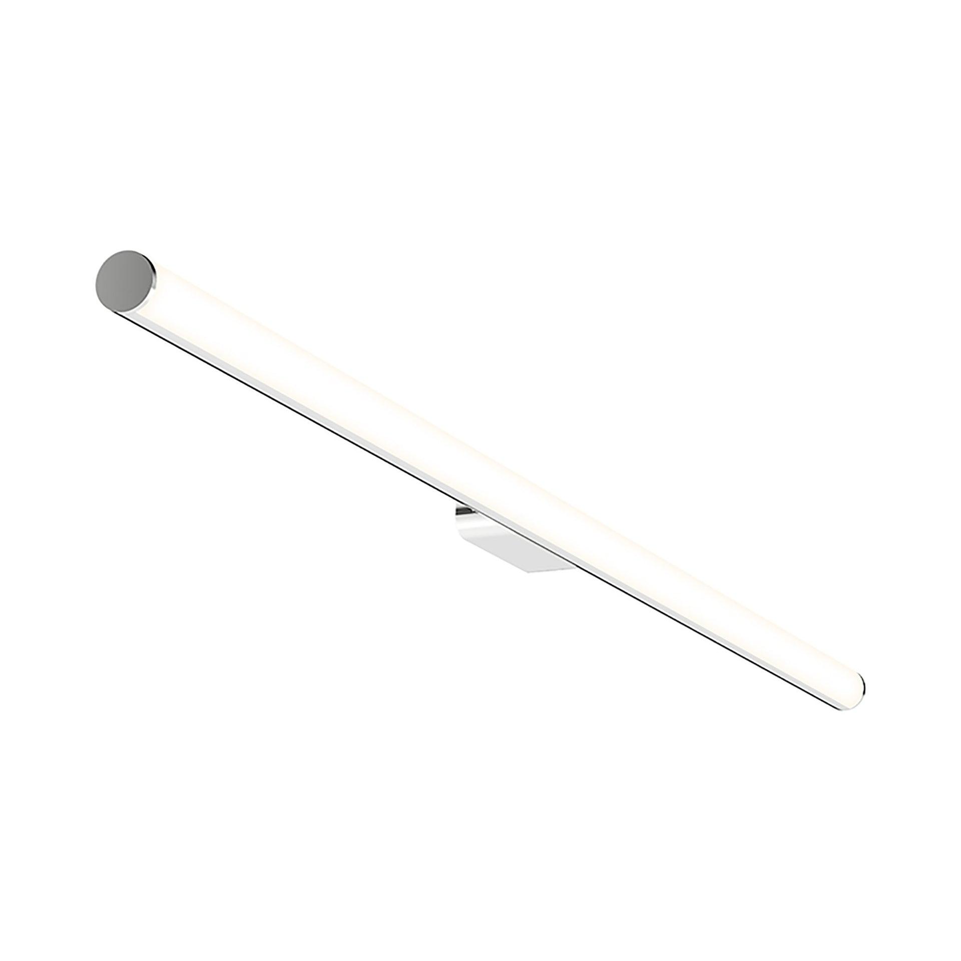 Fino 32" Chrome Dimmable LED Vanity Light for Outdoor Use