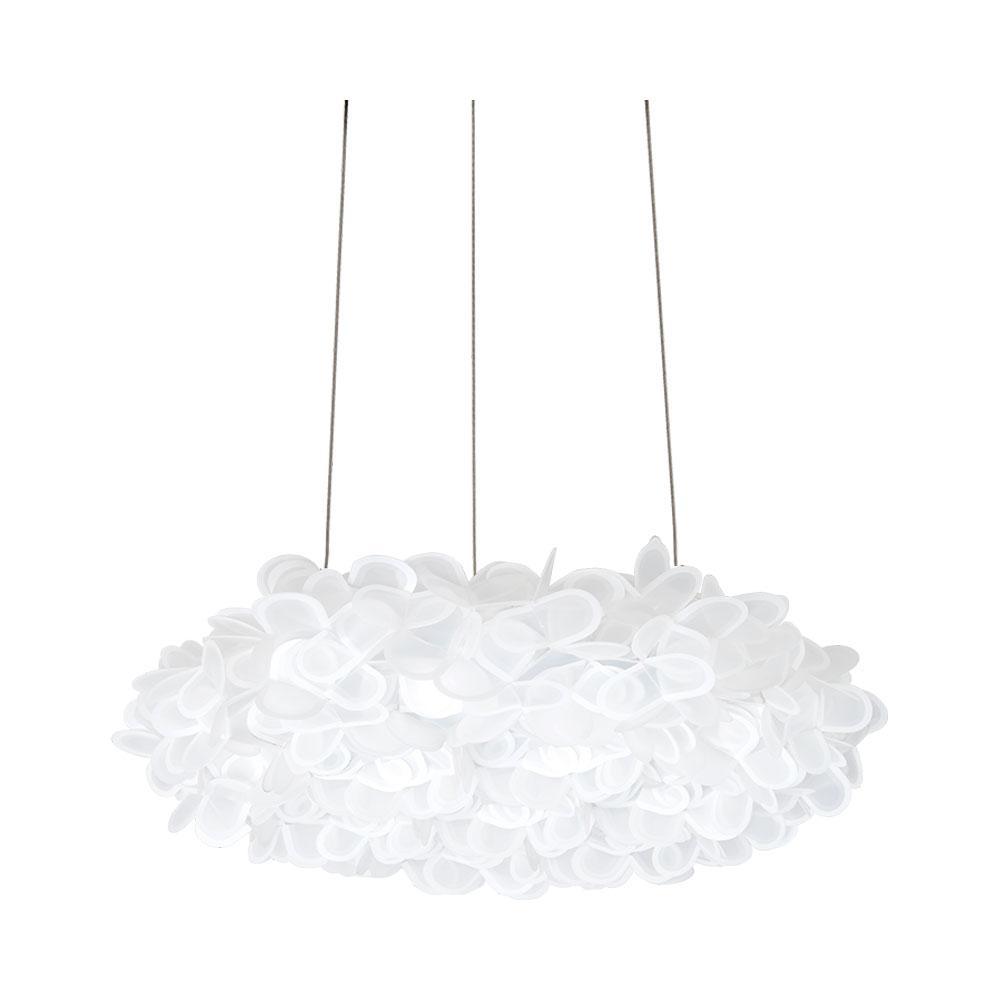 Fluffy 1 - Light Brushed Nickel LED Unique/Statement Pendant