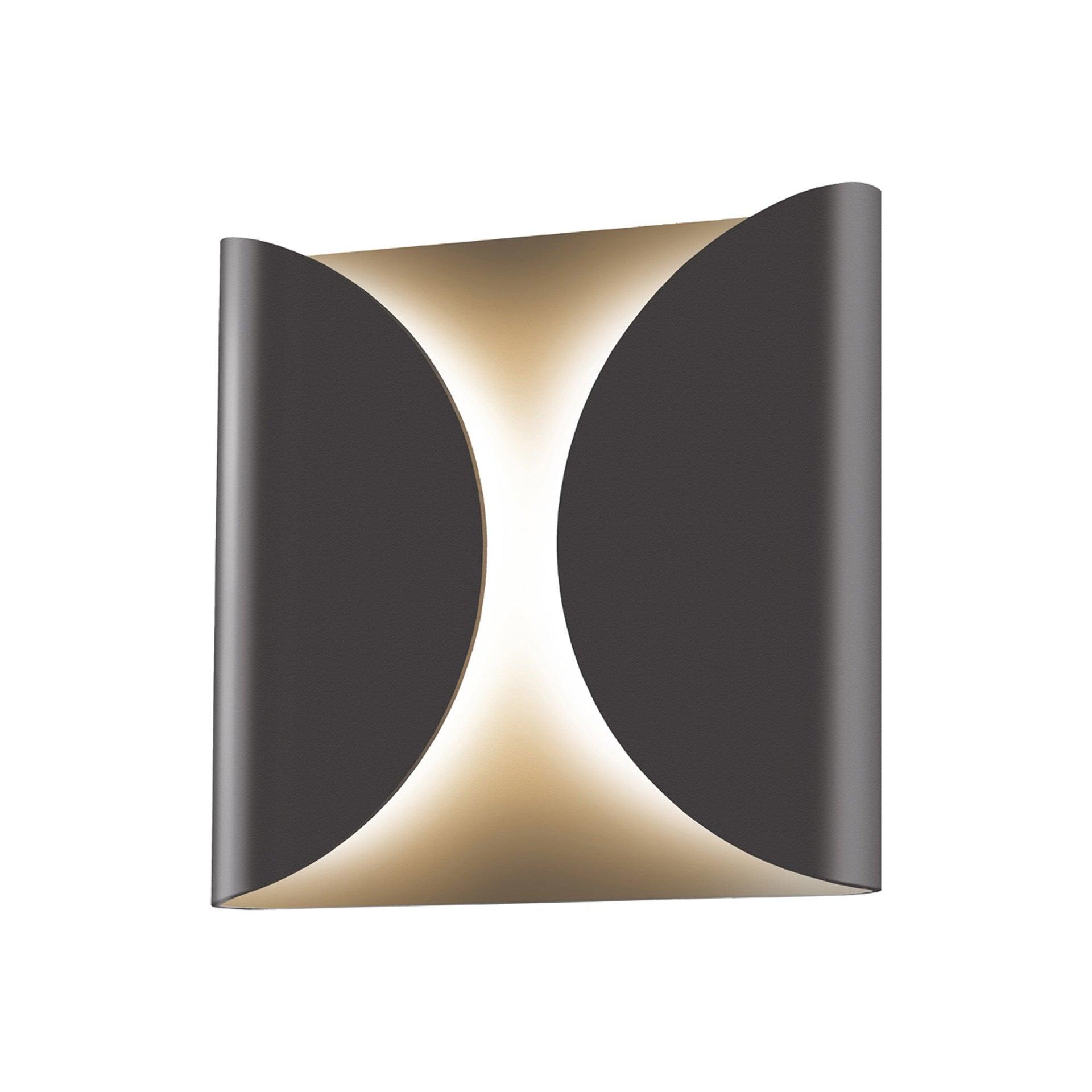 Folds Aluminum LED Wall Light