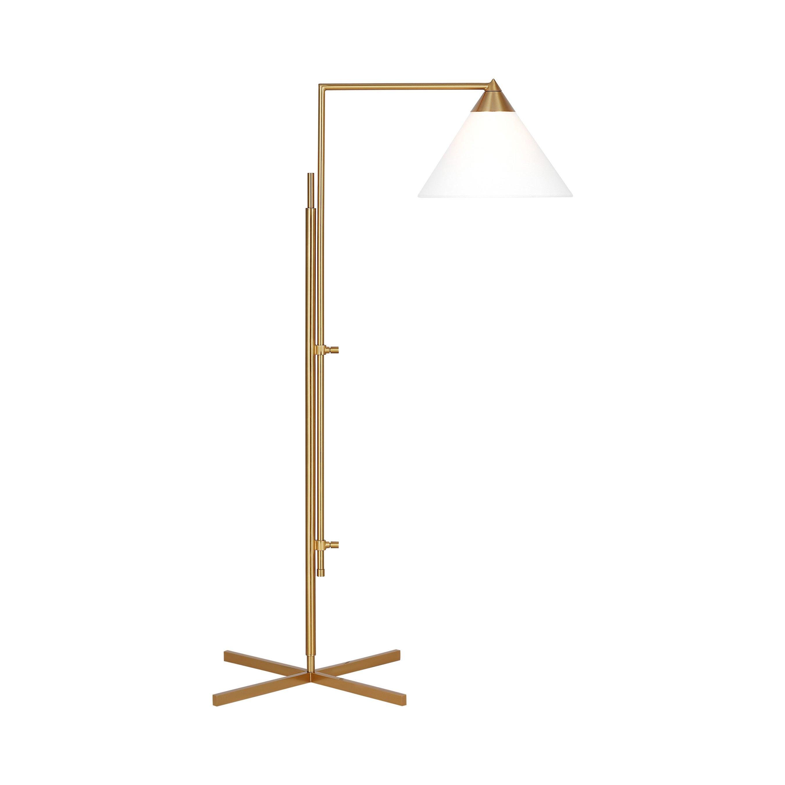 Franklin Task Floor Lamp by Kelly Wearstler - Bronze
