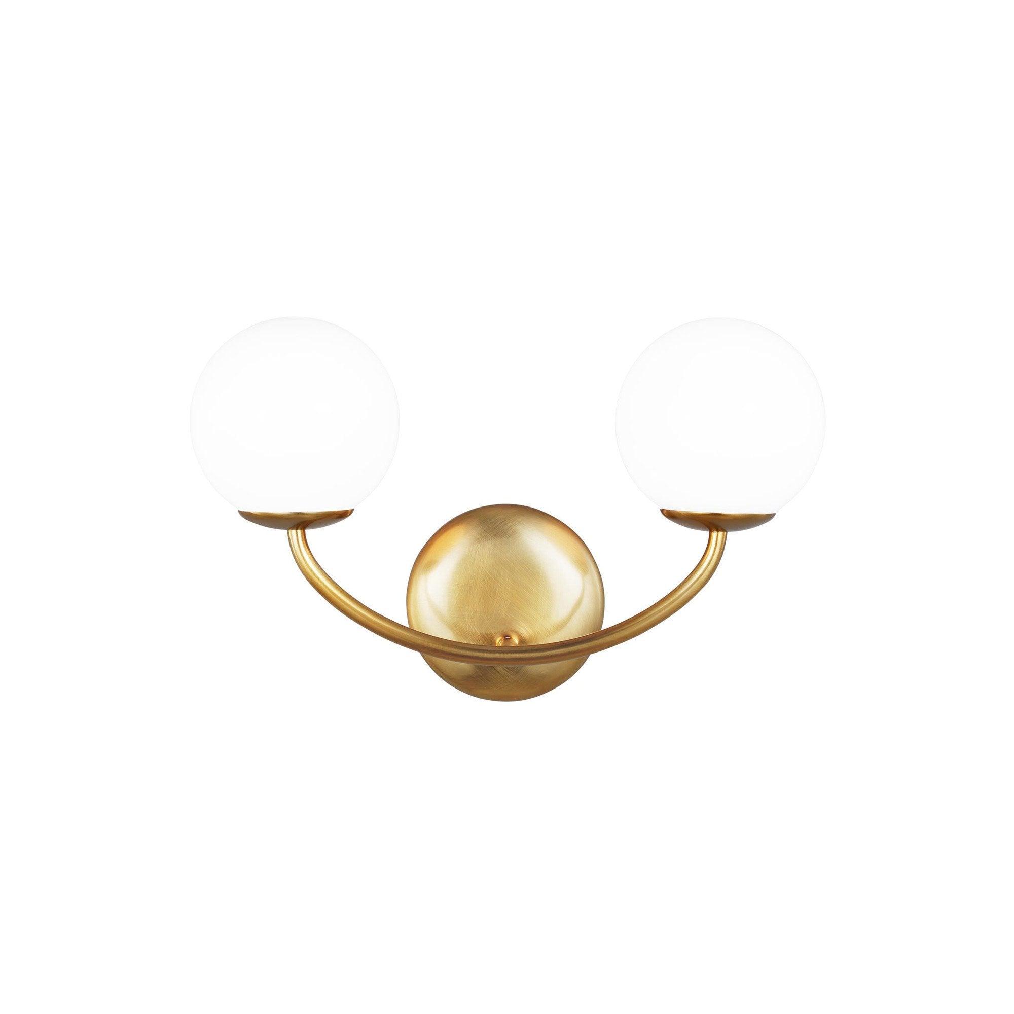 Galassia Vanity Light by AERIN - Polished Nickel / 3 Light