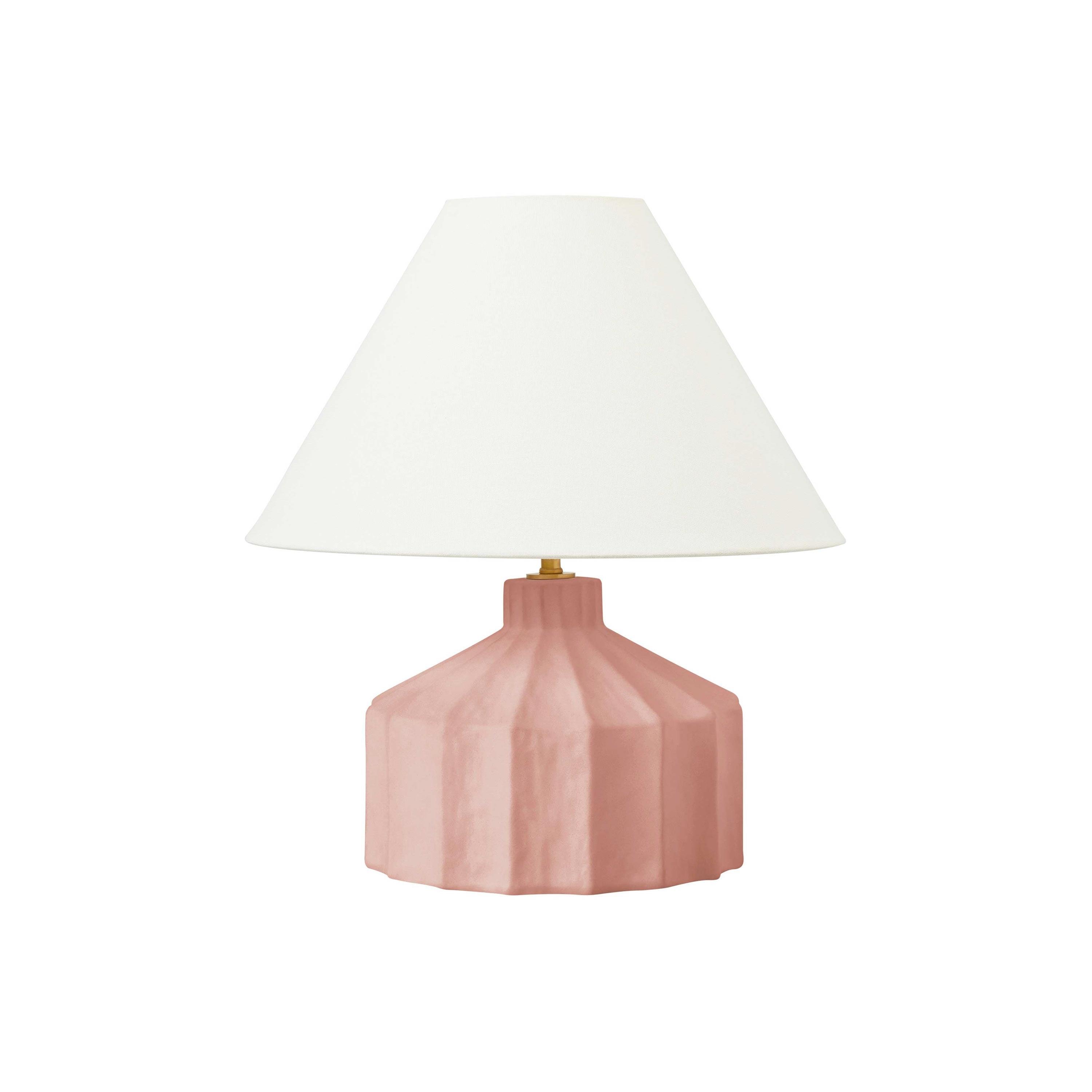 Veneto Table Lamp by Kelly Wearstler - Dusty Rose / Medium