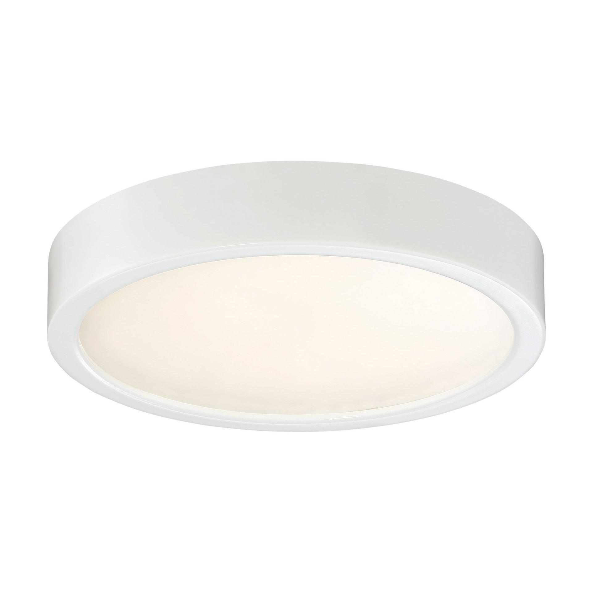 Hilmar Glass LED Flush Mount