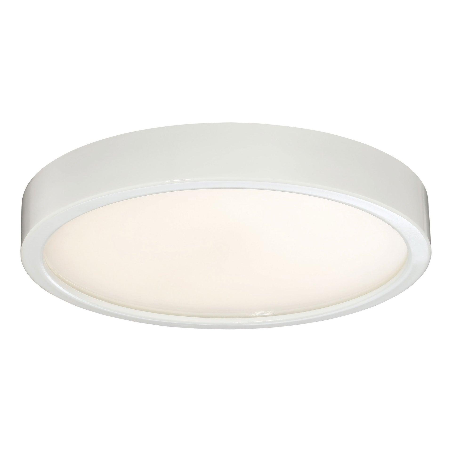 Hilmar Glass LED Flush Mount