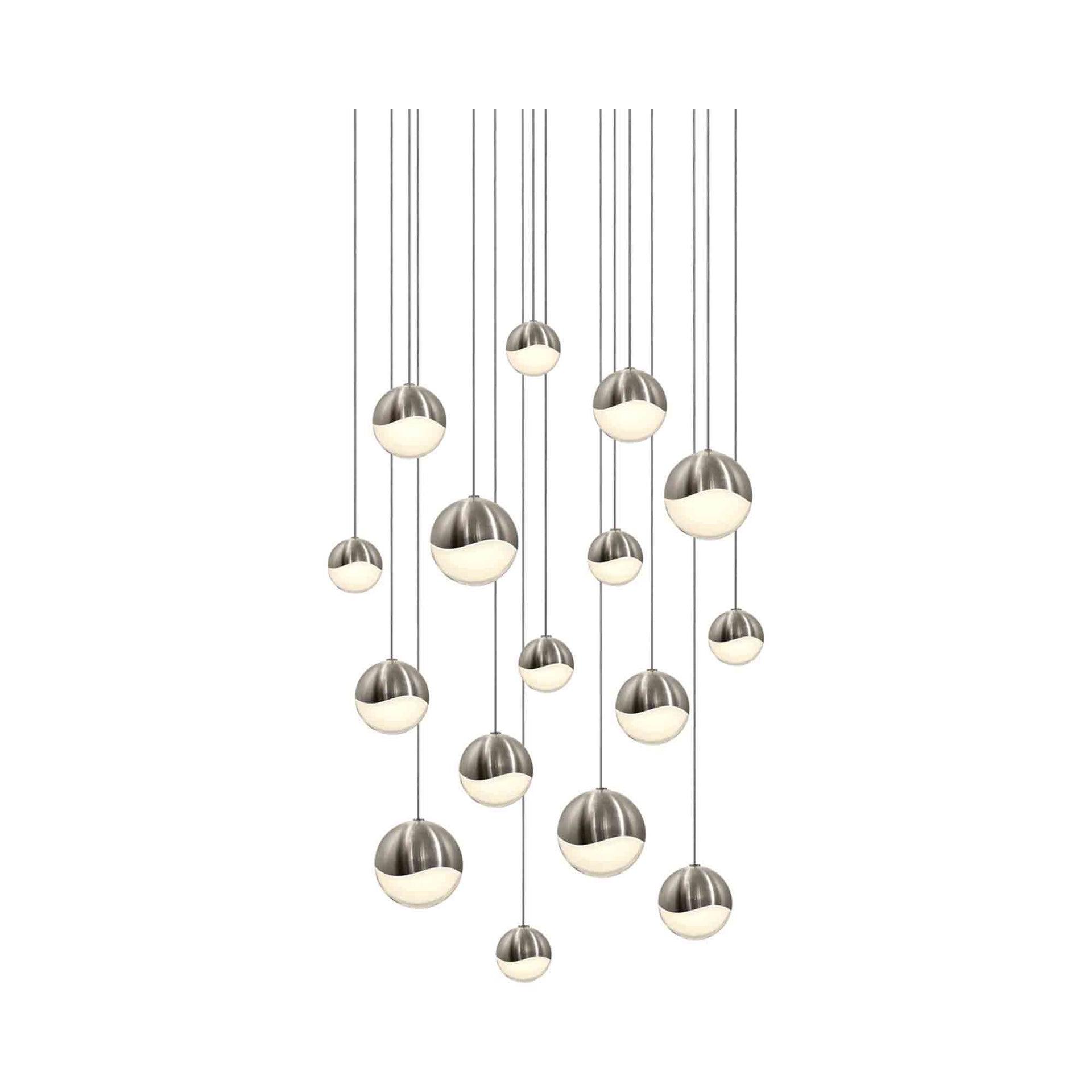 Grapes 16 - Light LED Cluster Pendant