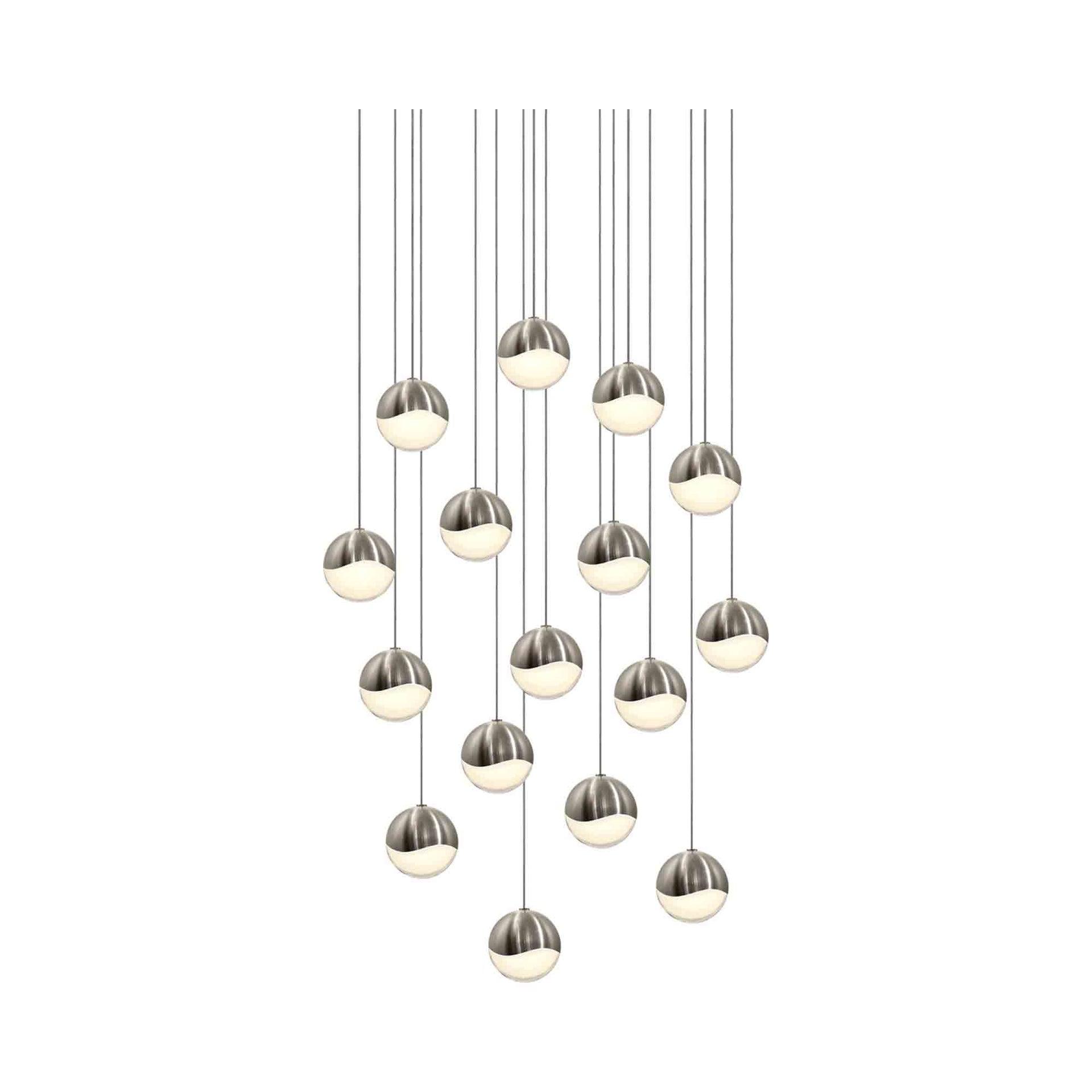 Grapes 16 - Light LED Cluster Pendant