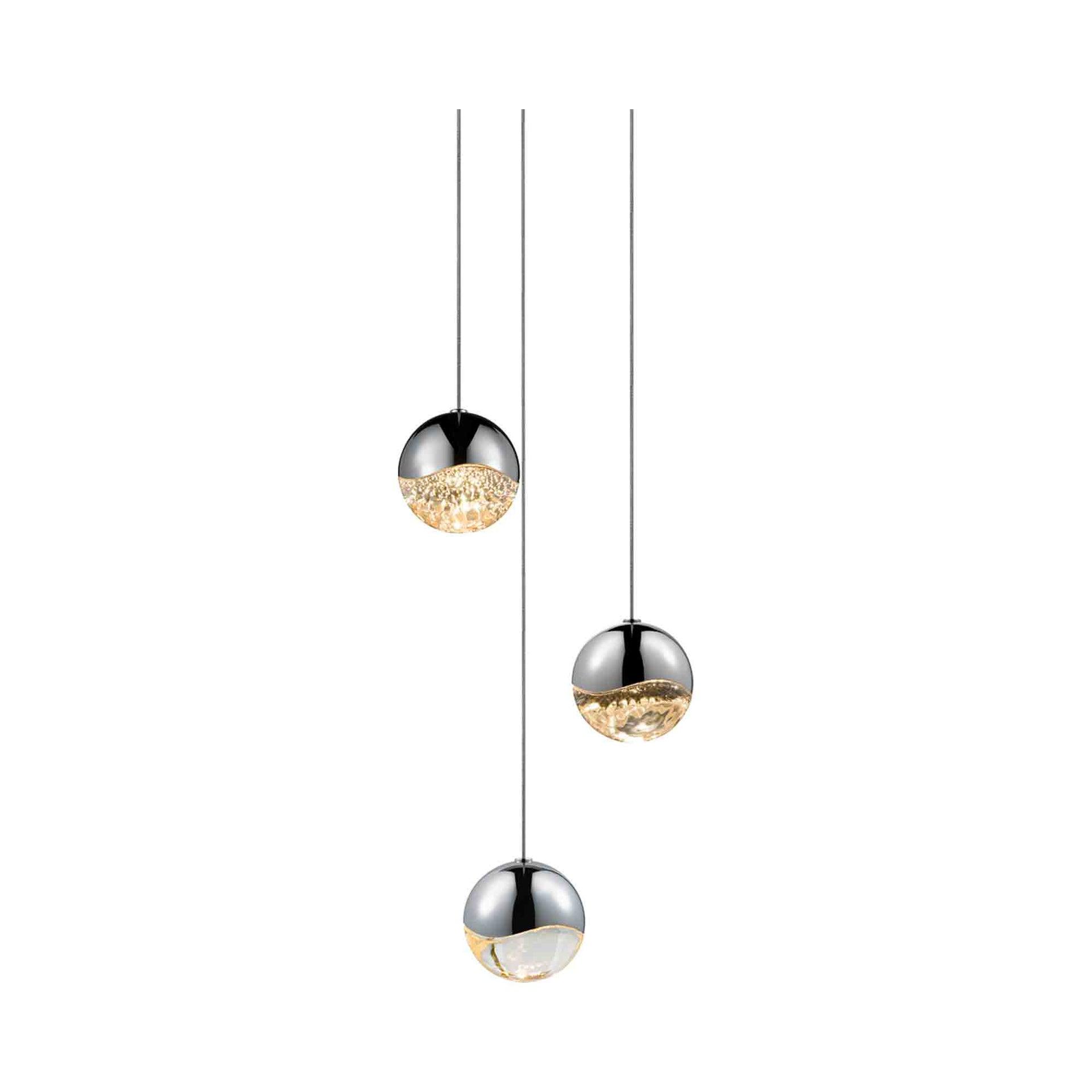 SONNEMAN Grapes 3 - Light LED Cluster Pendant