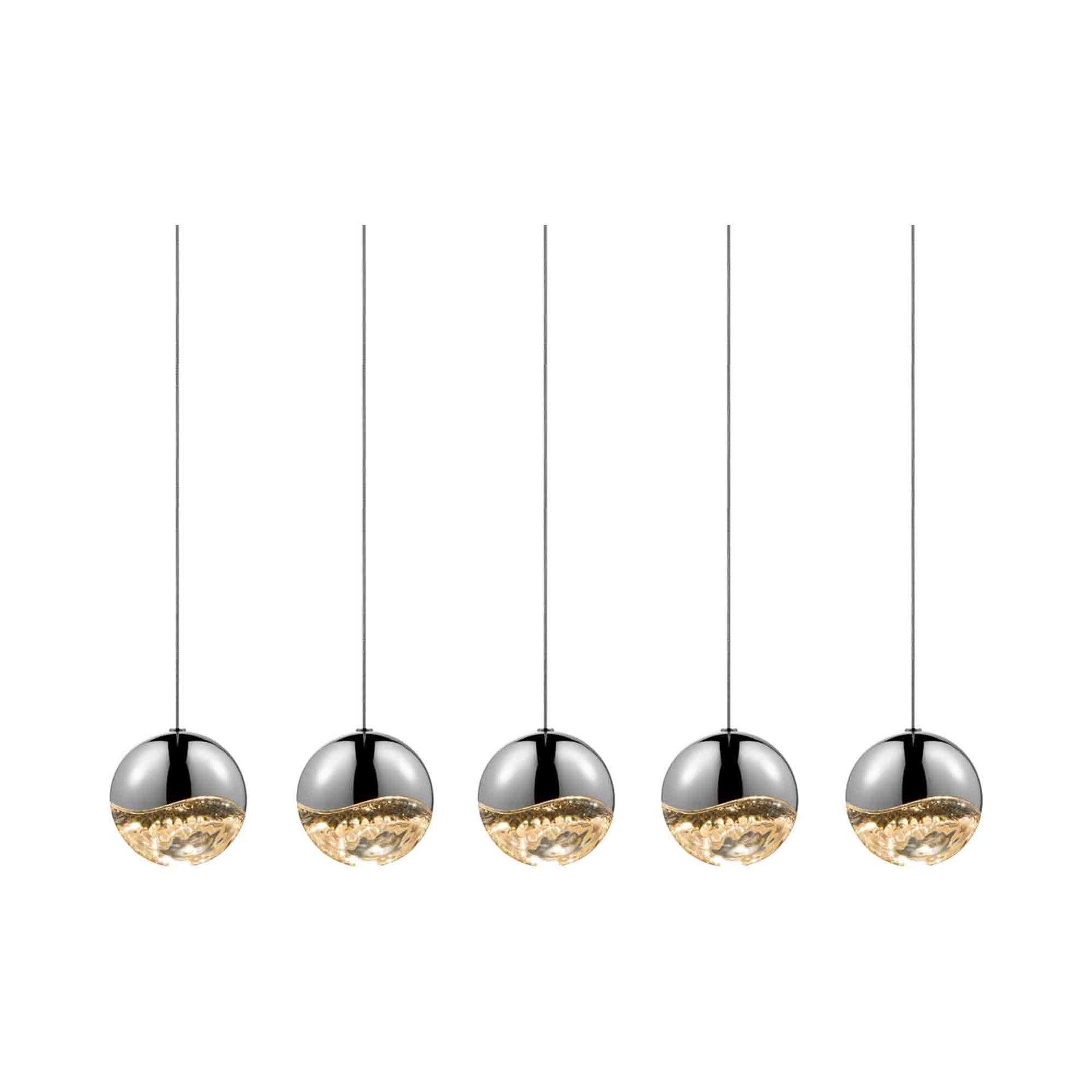 Grapes 5 - Light LED Kitchen Island Pendant