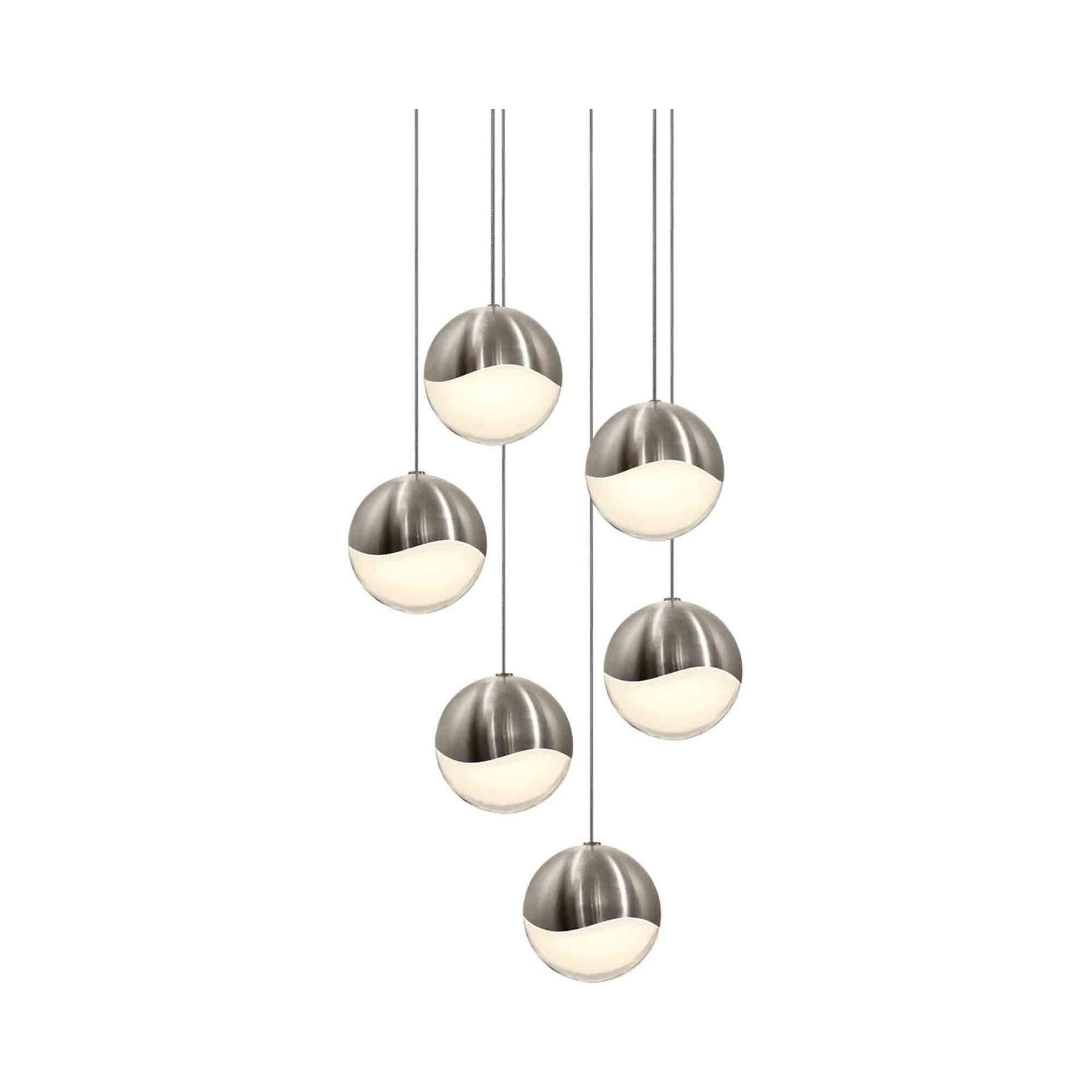 Grapes 6 - Light LED Cluster Pendant