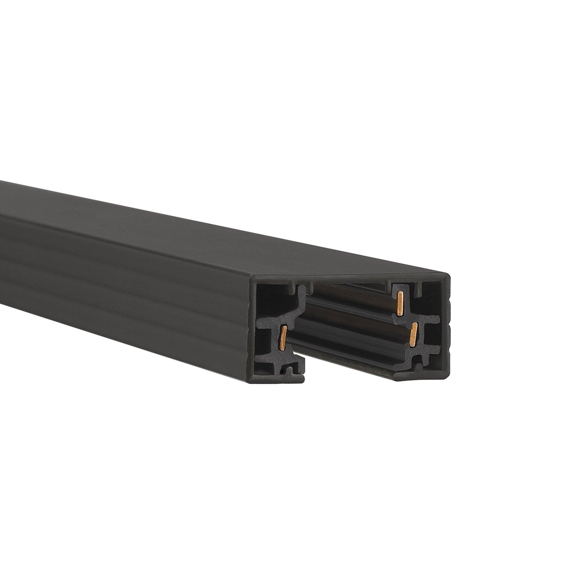 WAC Lighting HT4-BK 120V Single Circuit H Track Section