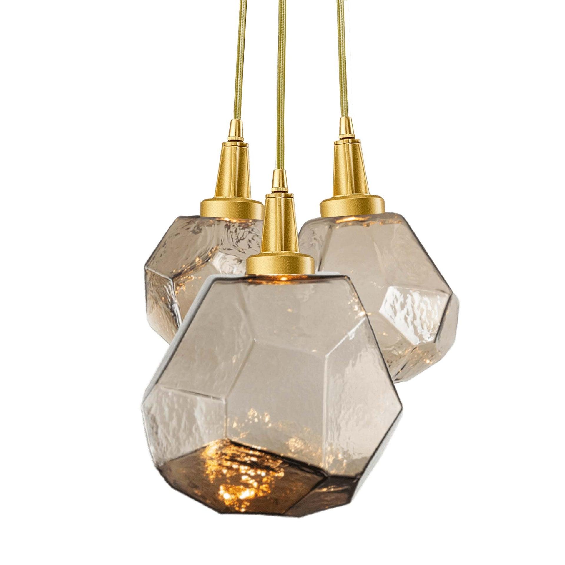 Gem 3 - Light LED Cluster Pendant