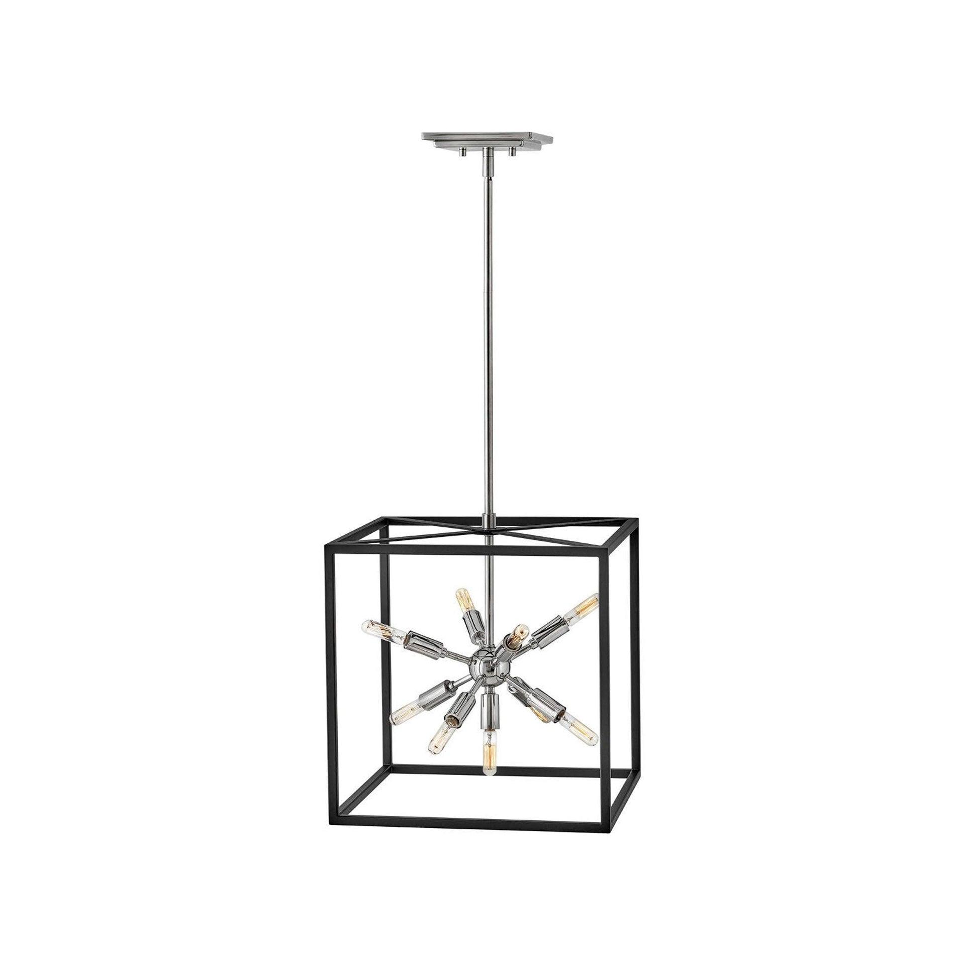 Hinkley Aros 9-Light Cube Pendant