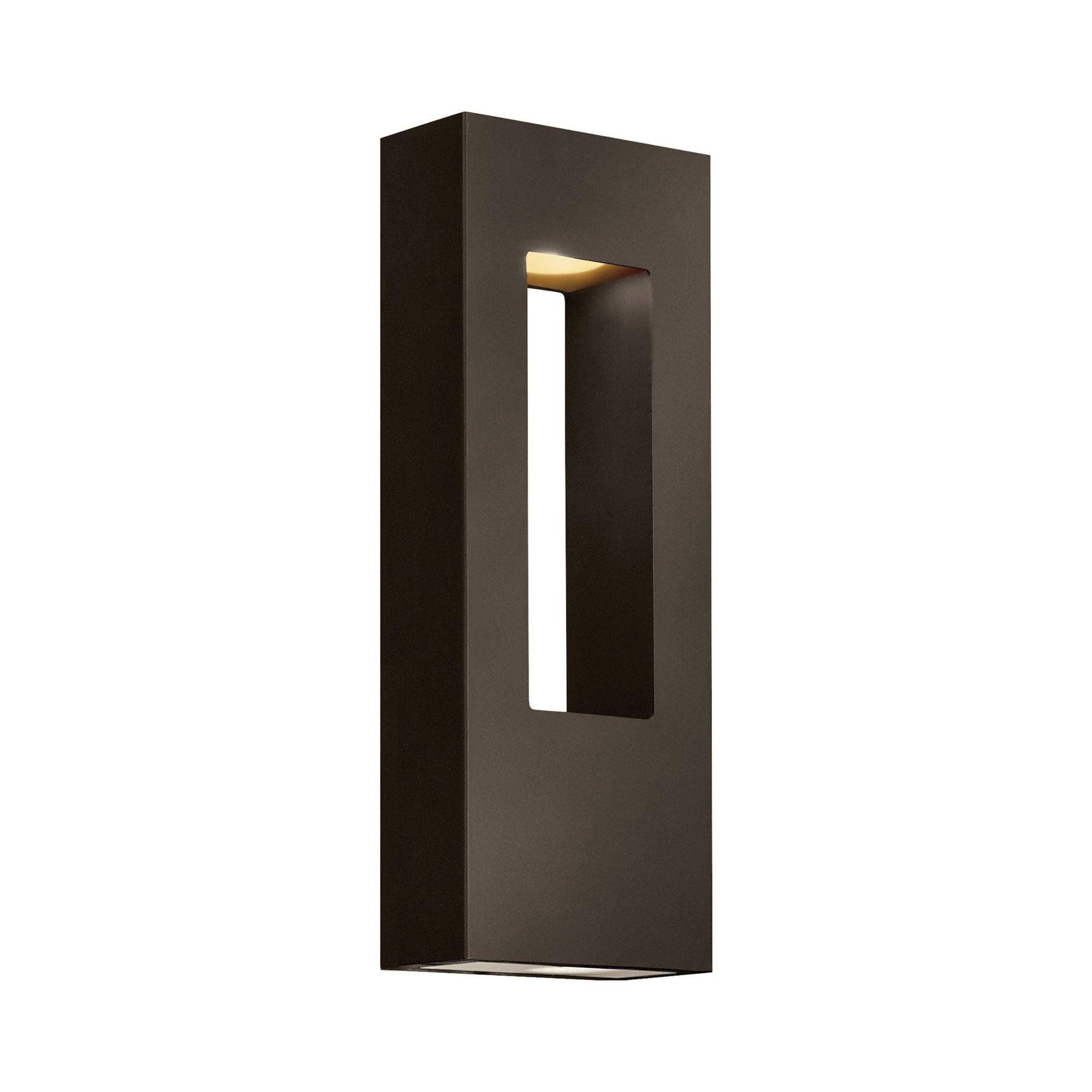 Atlantis Outdoor Wall Mount Lantern w/ Integrated LED