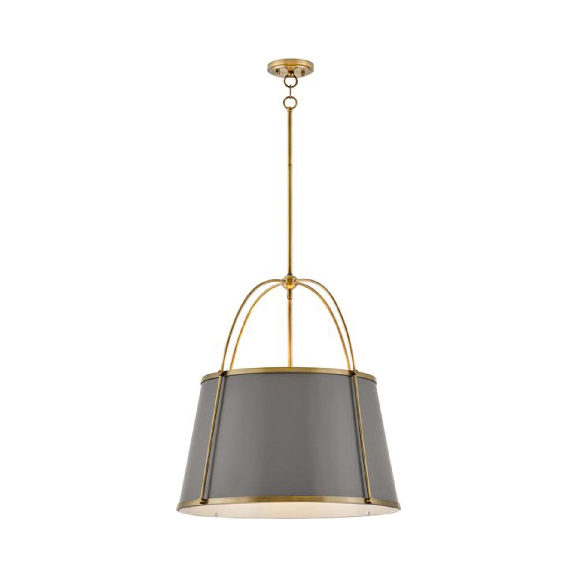 Moxie 4 Light Metal Dimmable Drum Chandelier