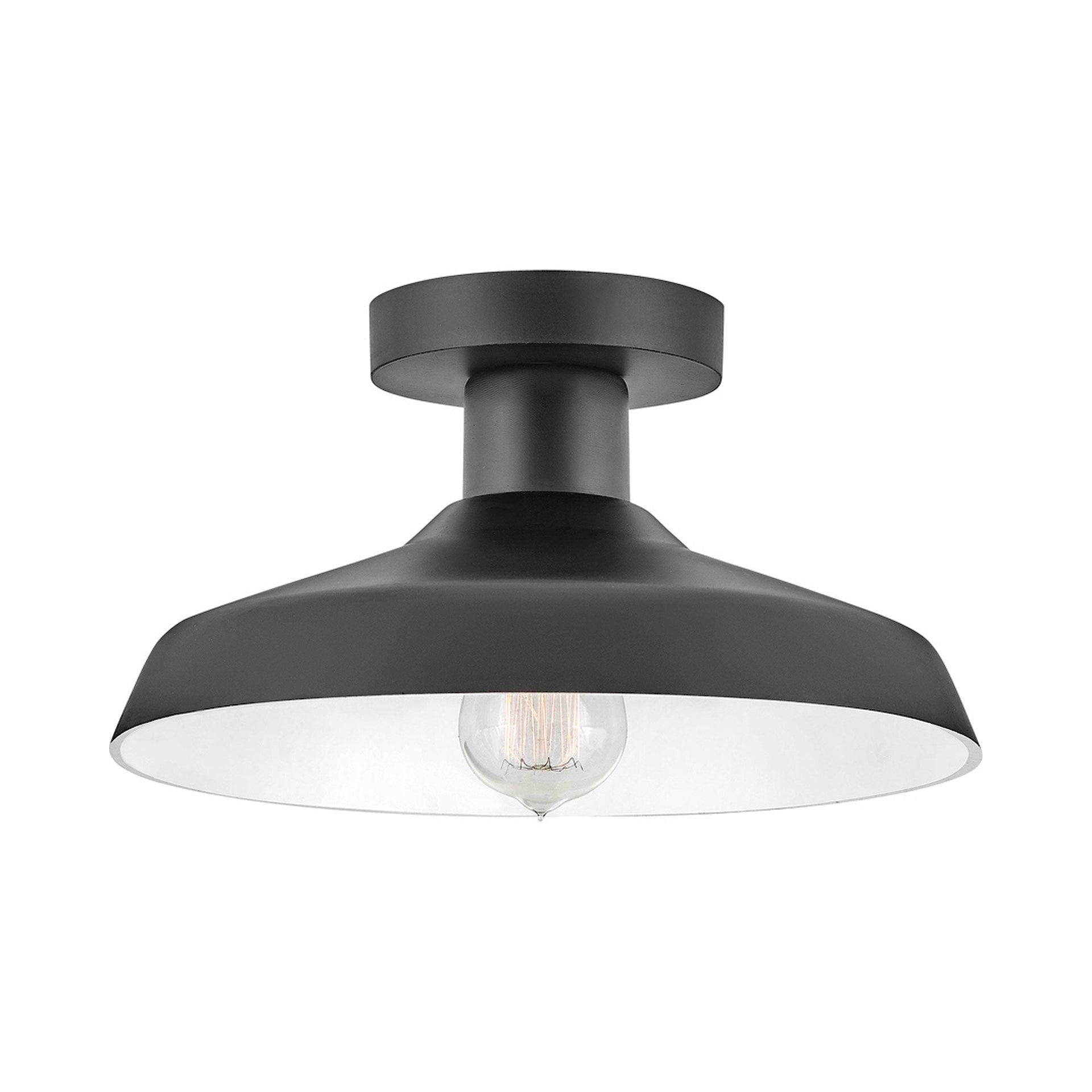 Hinkley Lighting - Forge - 1 Light Outdoor Medium Flush Mount In Traditional and