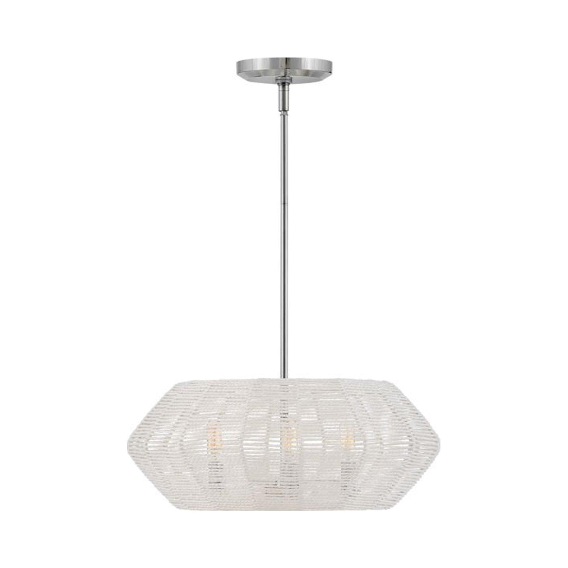 Hinkley Lighting - Luca - 15W 3 LED Small Convertible Chandelier In Coastal