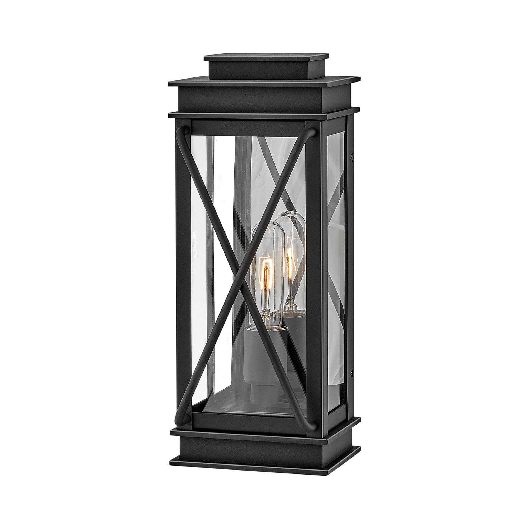 Montecito Storms Black 1 - Bulb Outdoor Wall Lantern