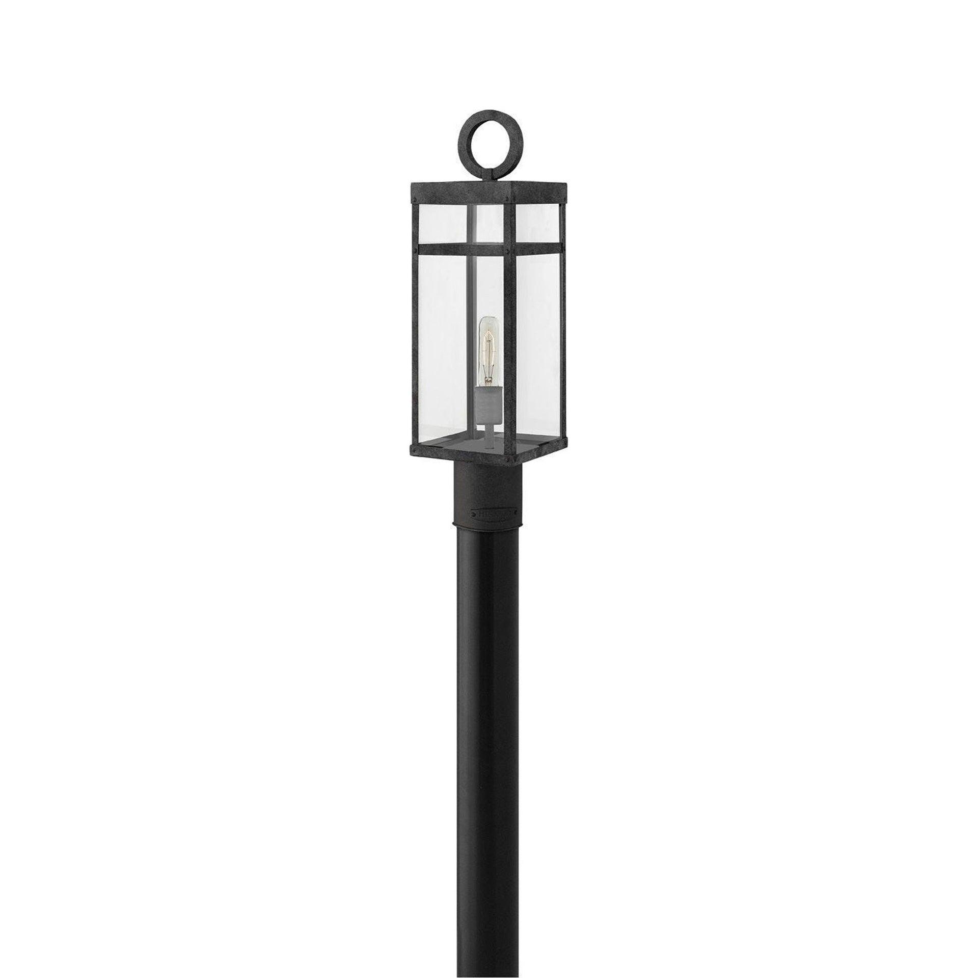 Hinkley Lighting - Porter - 1 Light Medium Outdoor Post or Pier Mount Lantern in