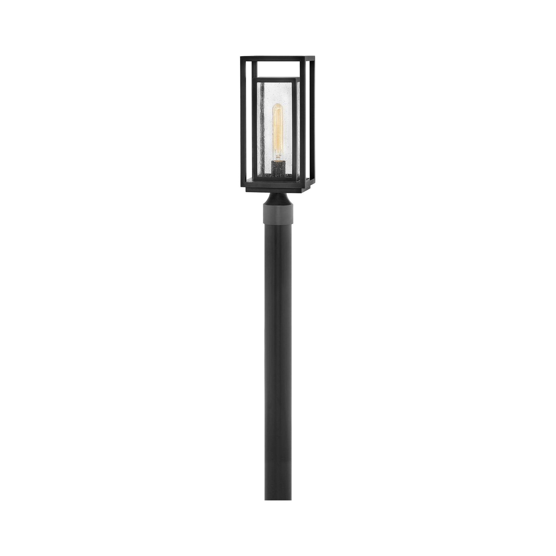 Hinkley Republic Black 1 - Light 17" H Hardwired Lantern Head
